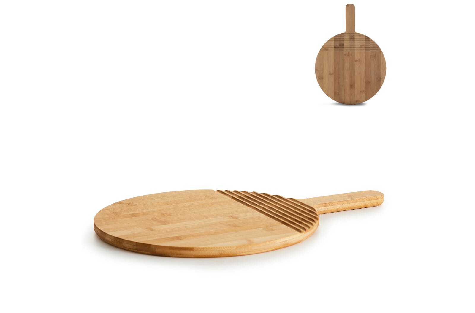 Sagaform snijplank rond Hout
