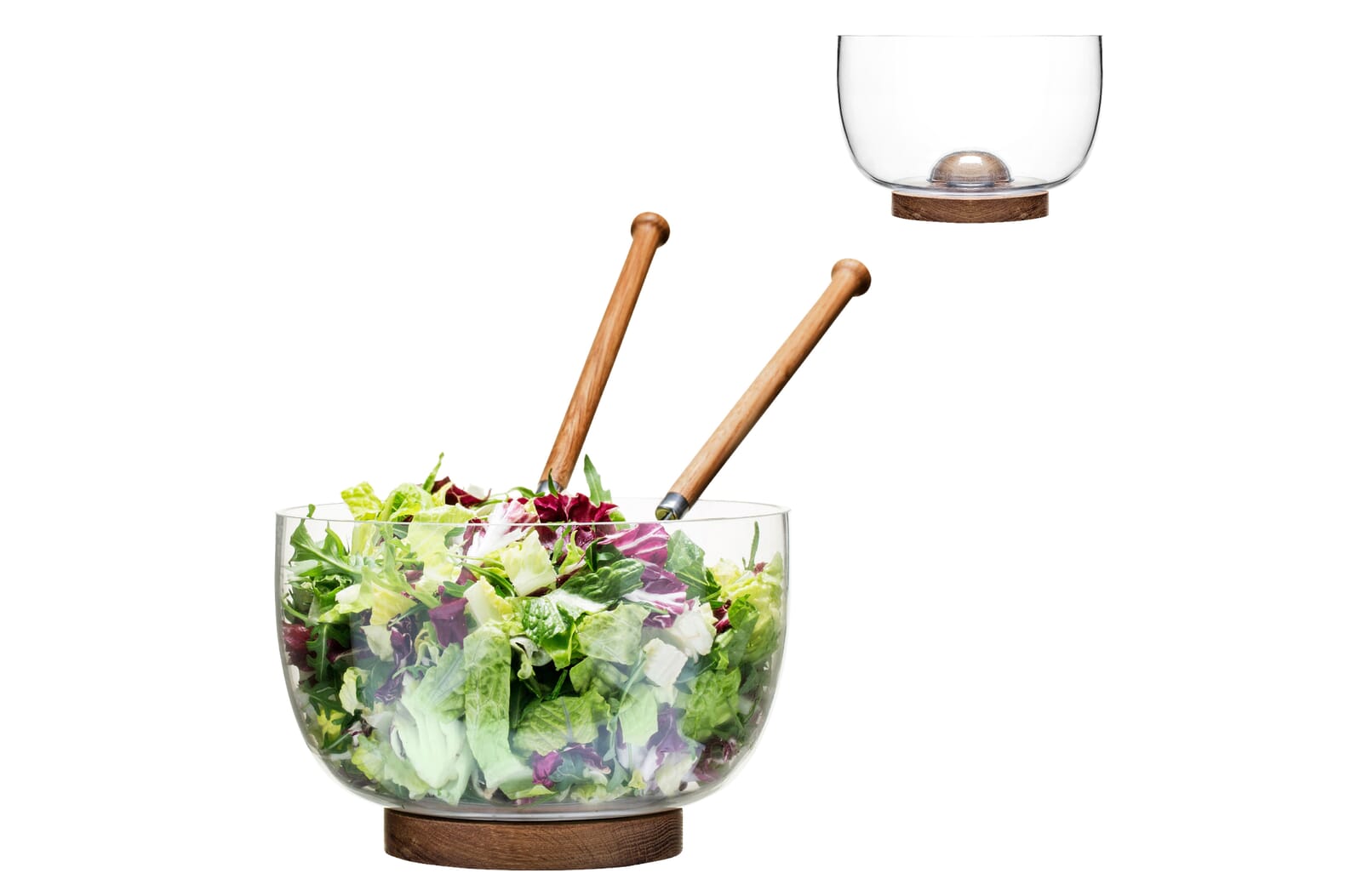 Sagaform Nature saladeschaal Transparant