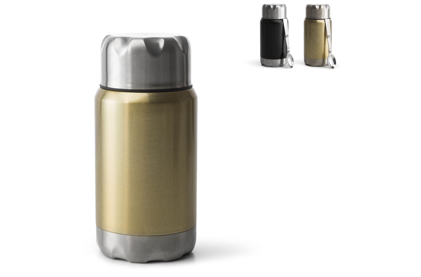 Sagaform Mark voedselthermoskan 600ml Zwart