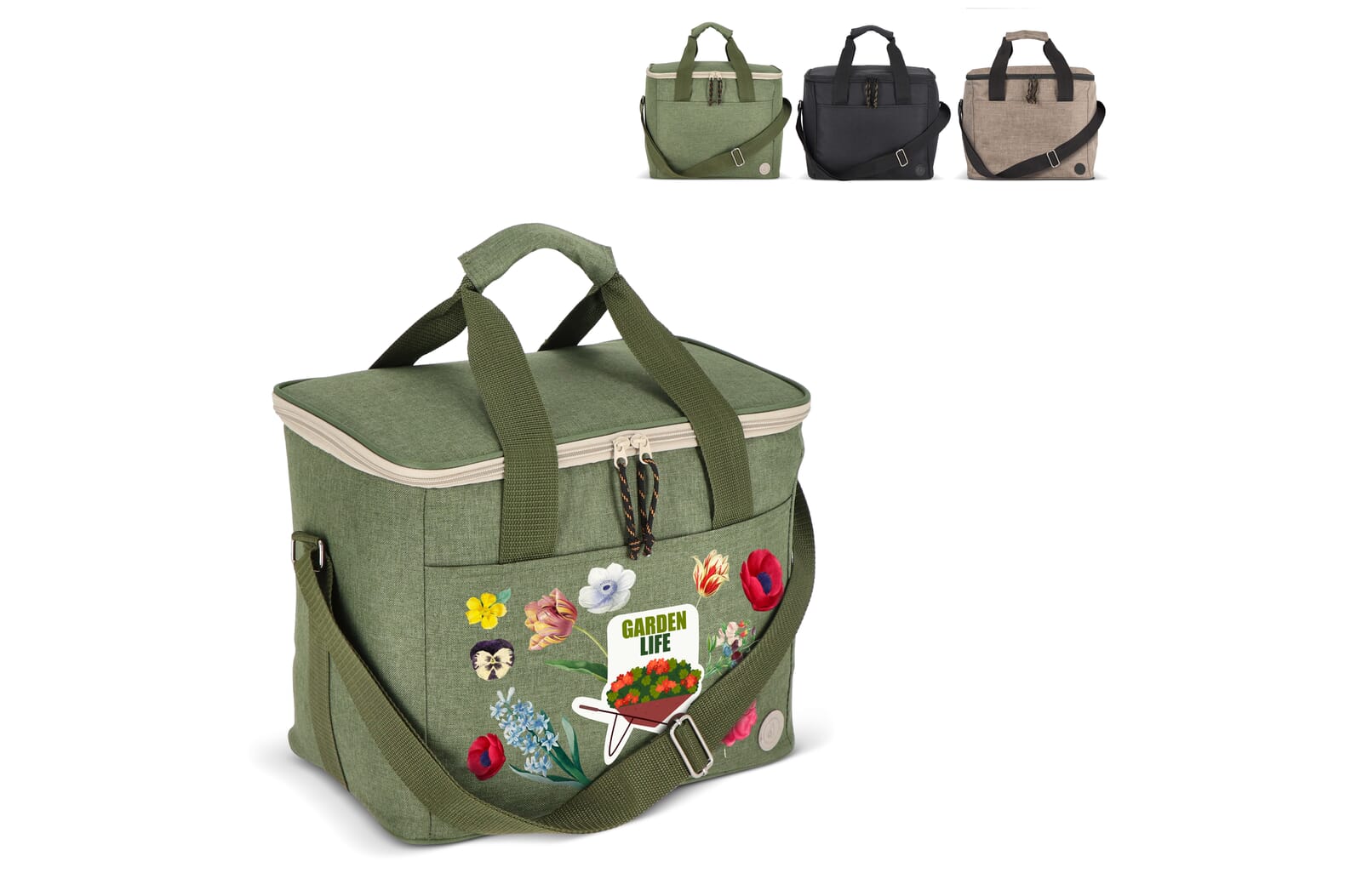 Sagaform City koeltas groot 20 liter Zwart