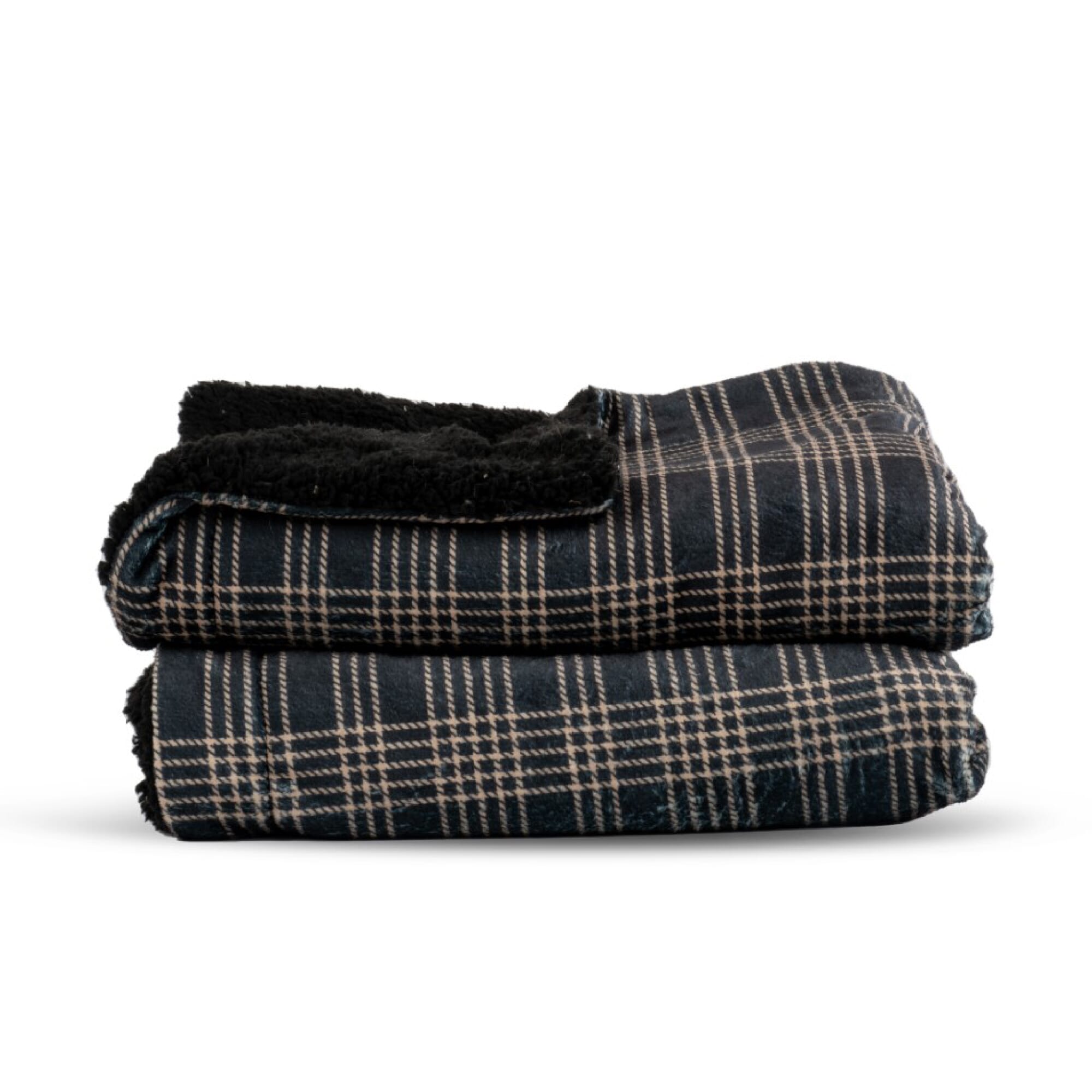 Sagaform Rut fleece plaid