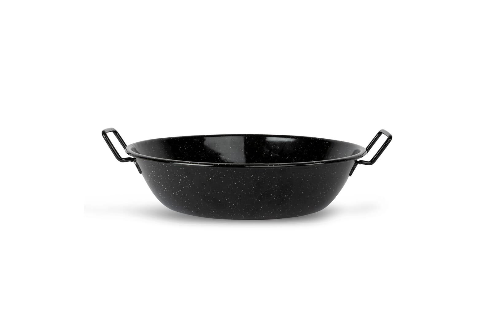 Sagaform Doris geëmailleerde pan medium Zwart