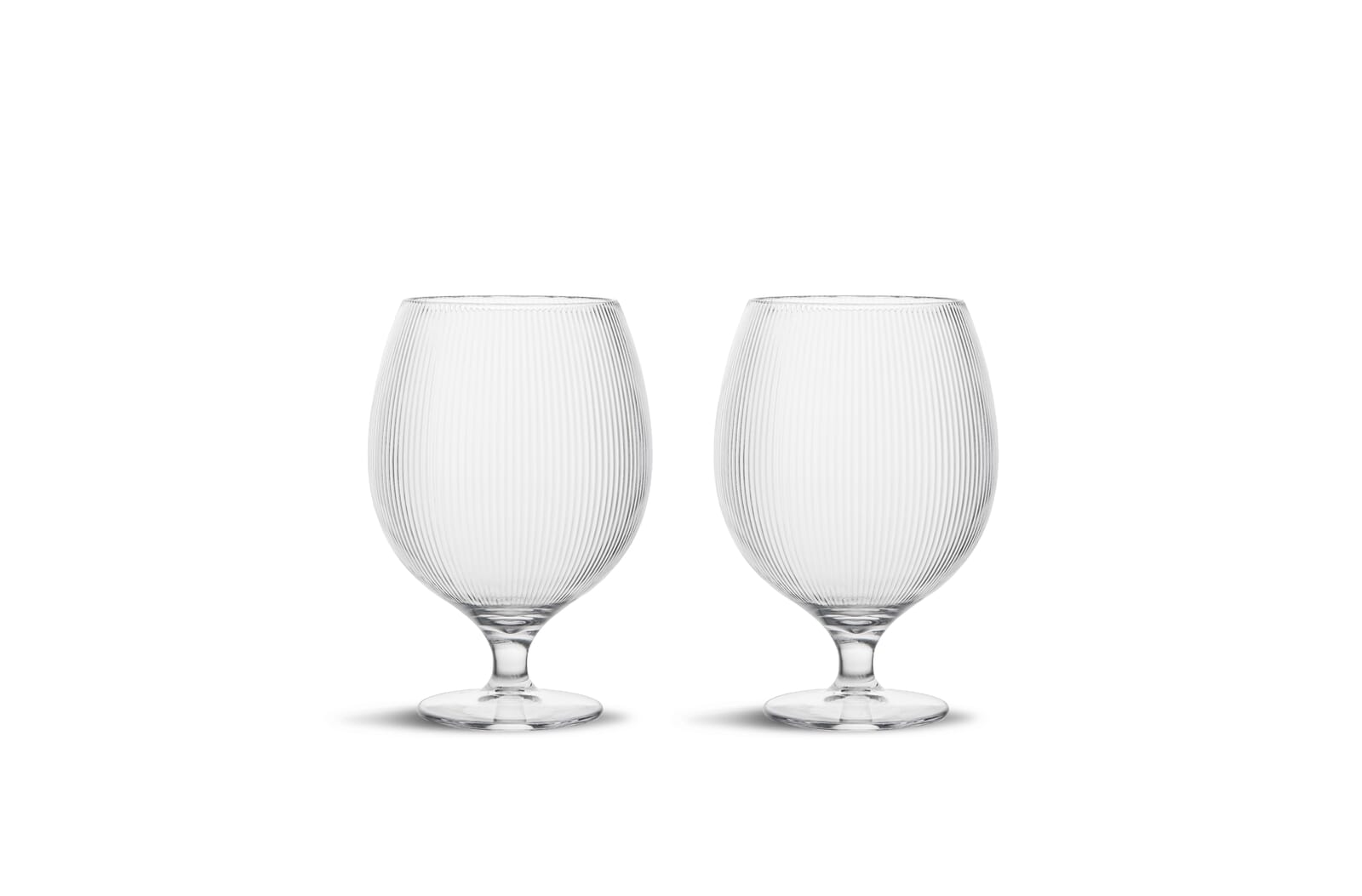 Billi bierglas set van 2 Transparant