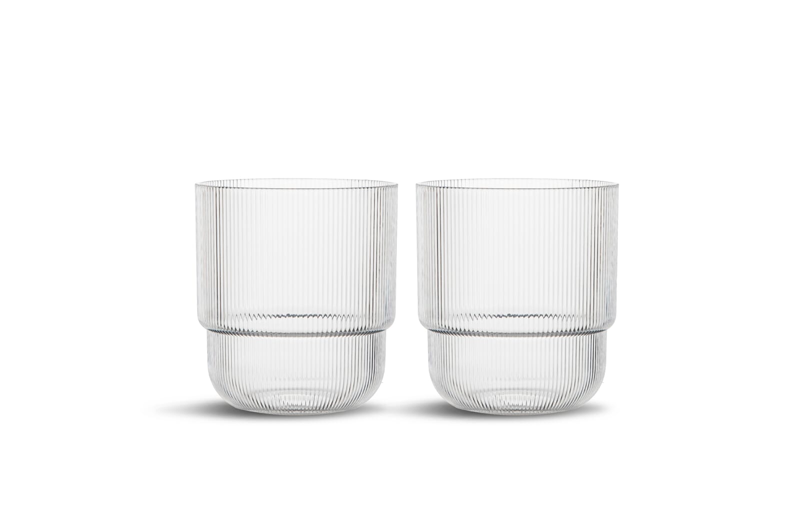 Billi waterglas set van 2 Transparant