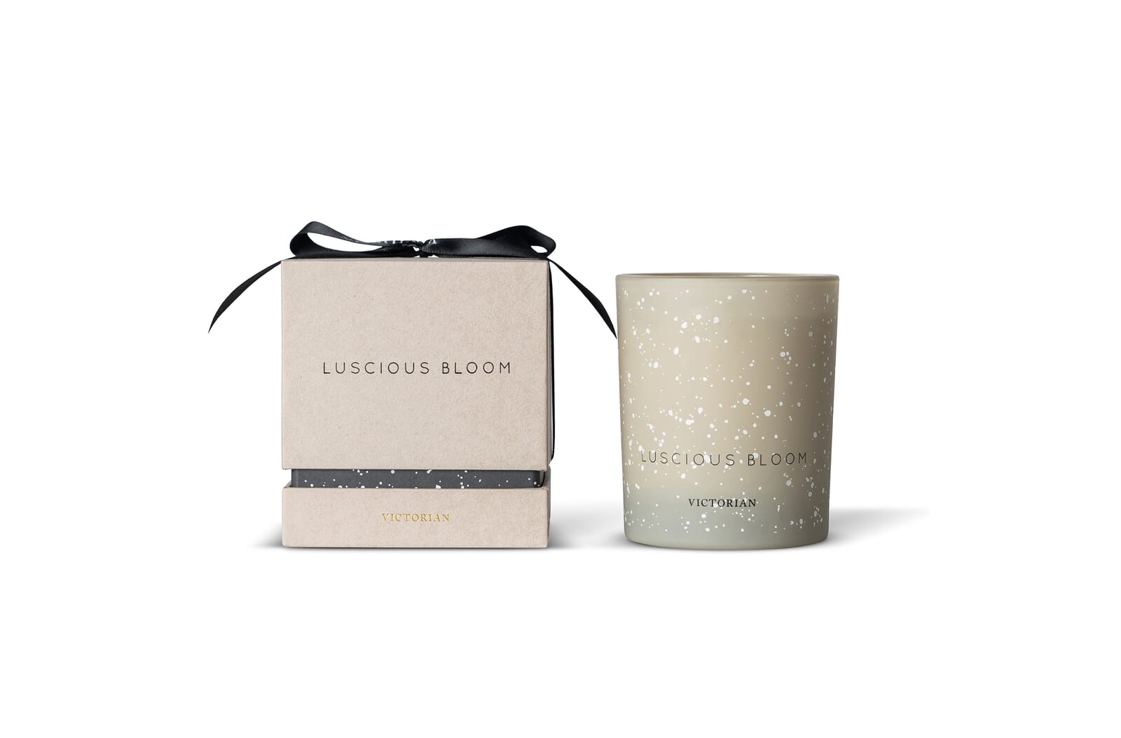 Victorian Luscious Bloom kaars Wit