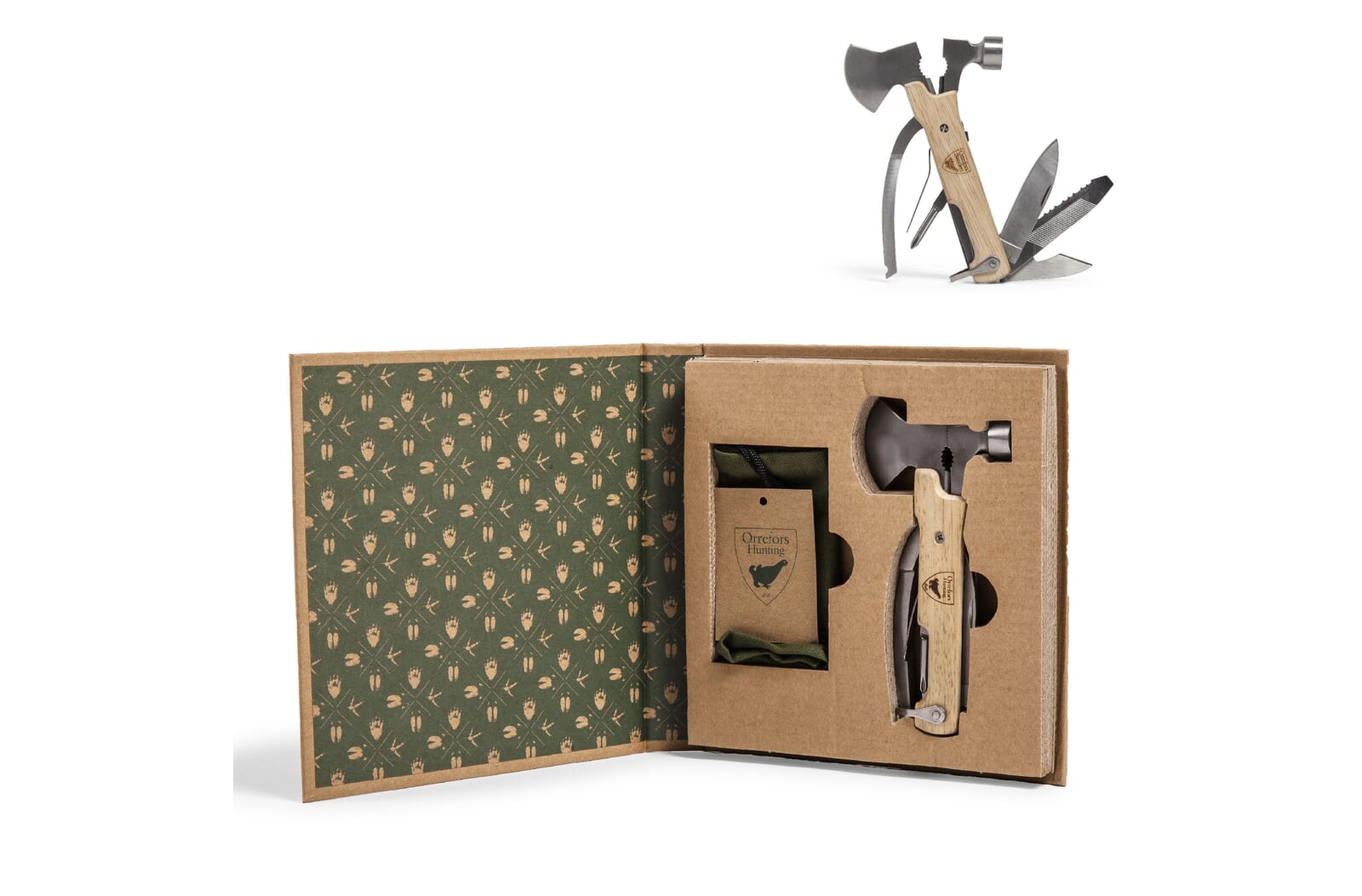 Orrefors Hunting multitool deluxe Hout