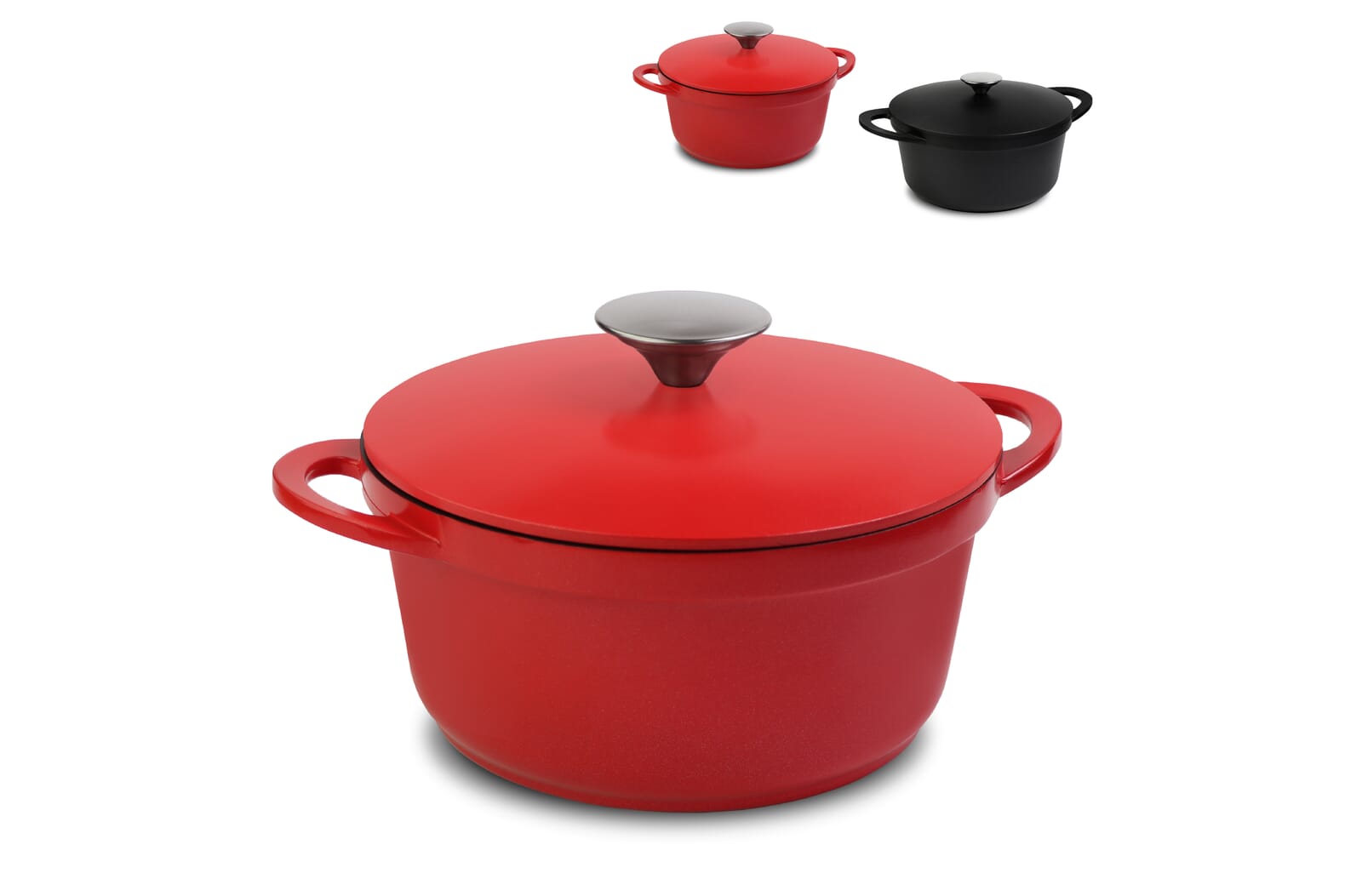 Orrefors Jernverk Aluminium pan 2.5L Zwart