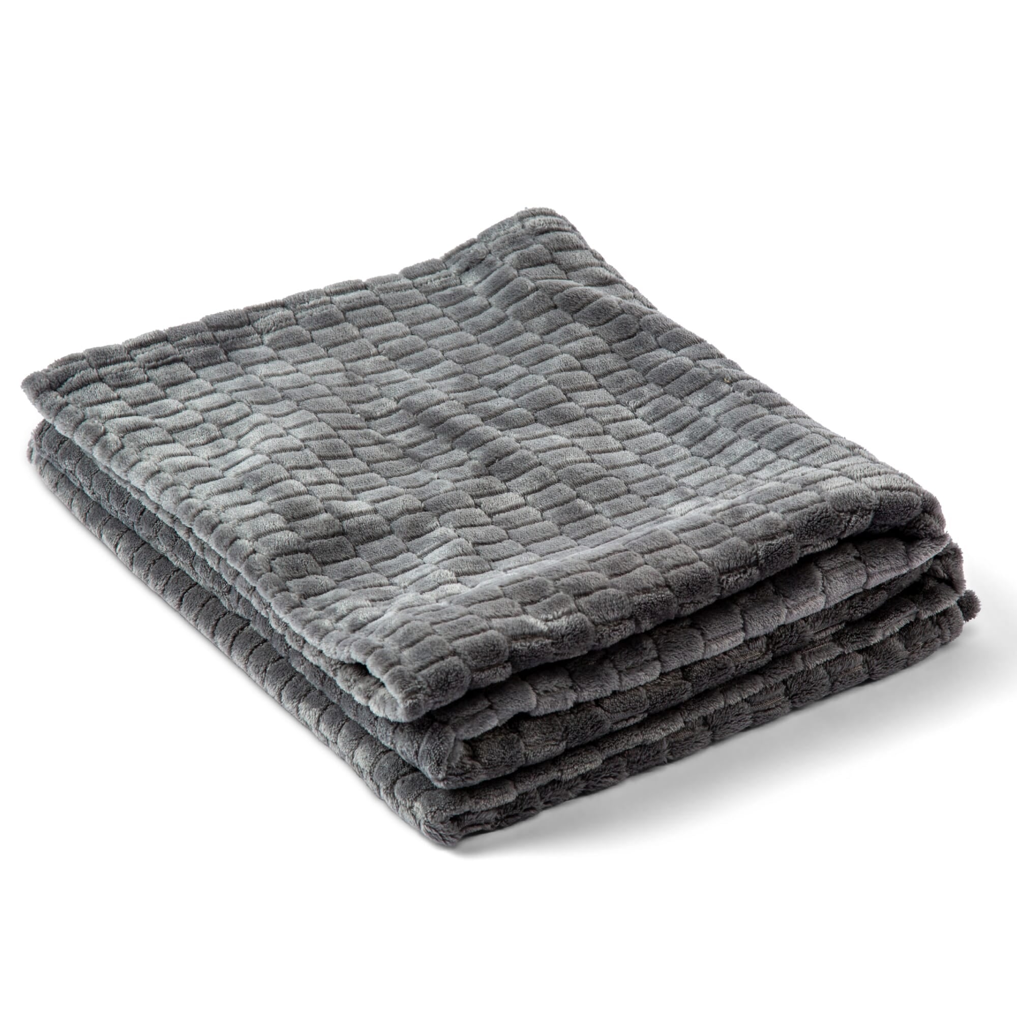 Kosta Linnewafveri Fleece deken Jaquard 130x170 cm