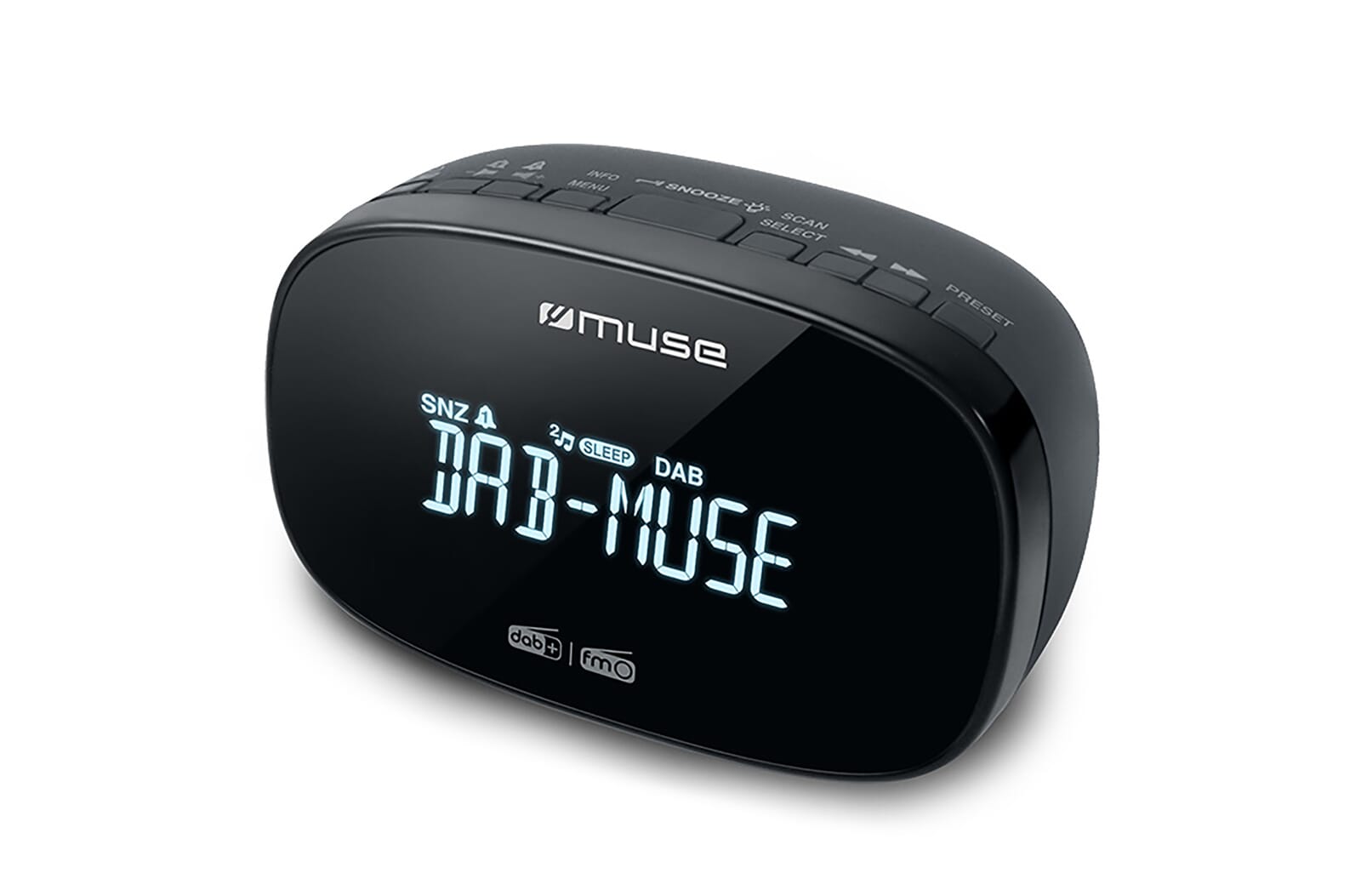 M-150 CDB | Muse Clock Radio DAB+ Zwart