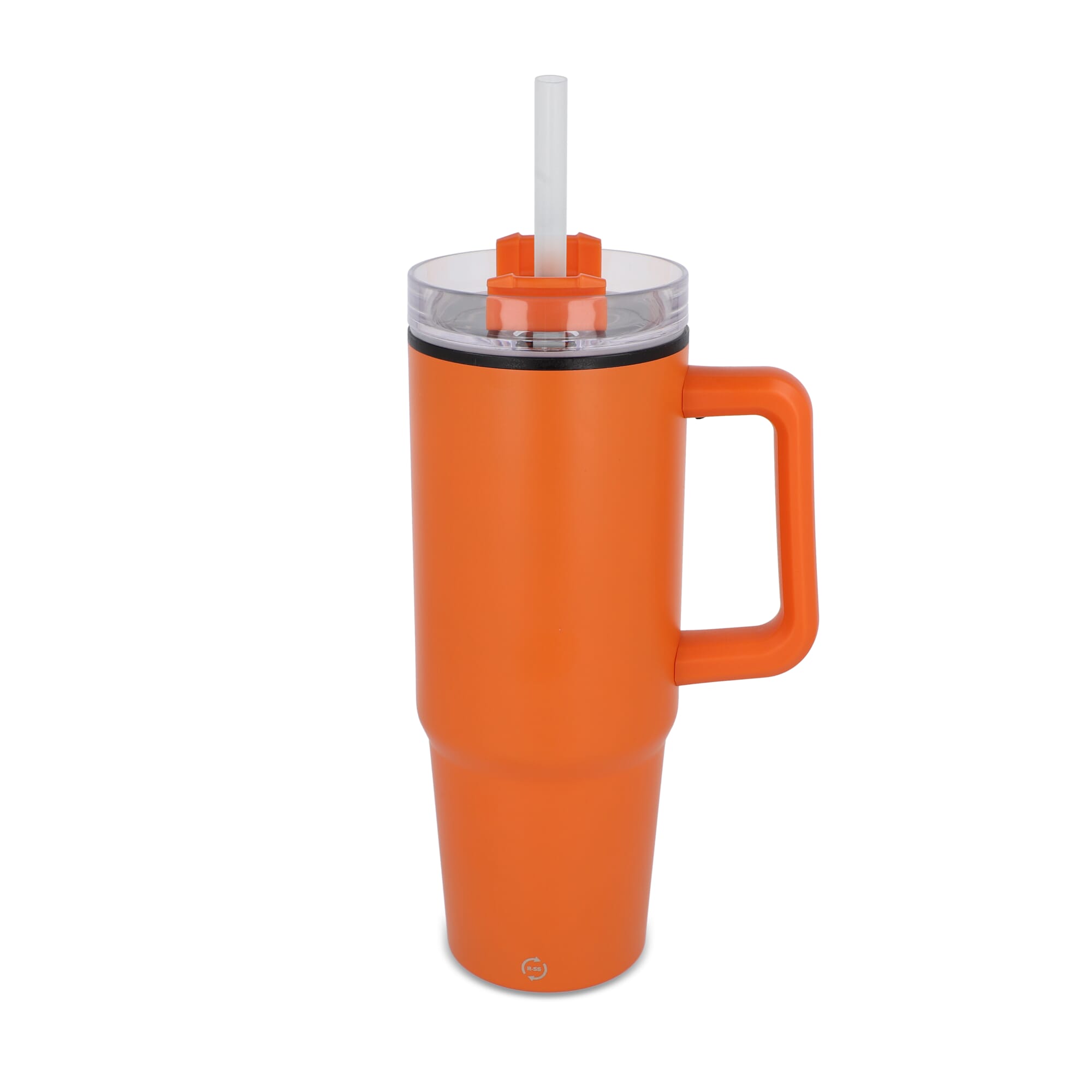 Miami beker met handvat en rietje 800ml