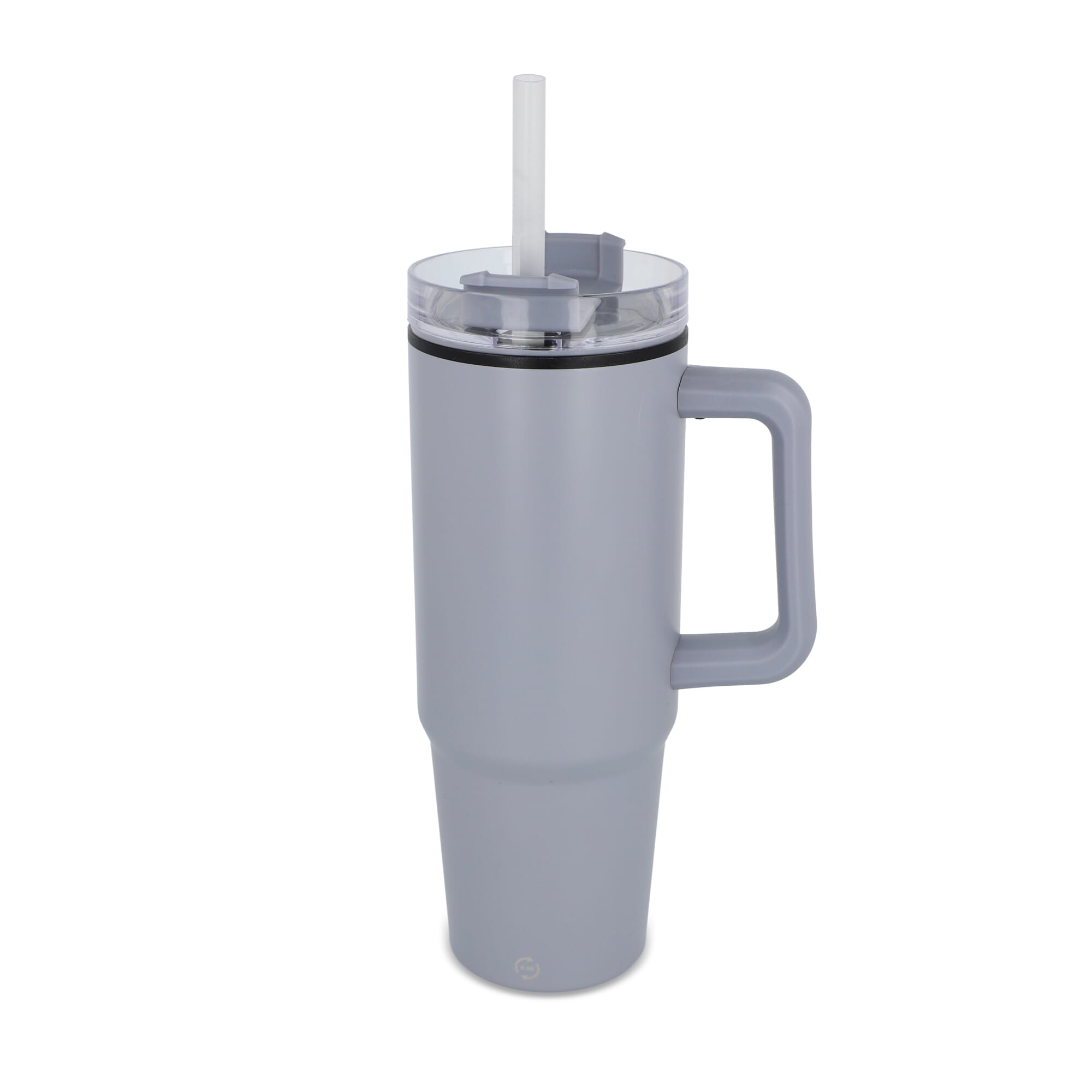 Miami beker met handvat en rietje 800ml
