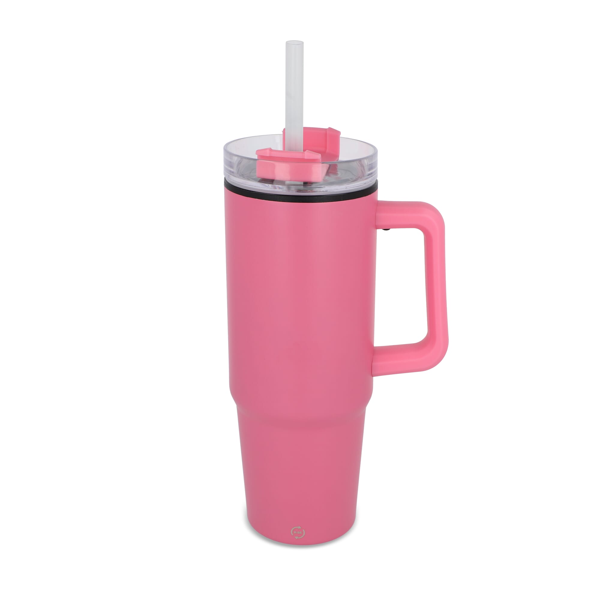 Miami beker met handvat en rietje 800ml