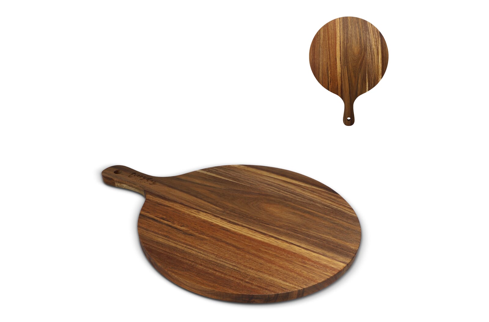 InSideOut Houten serveer plank rond, 31.5cm Hout