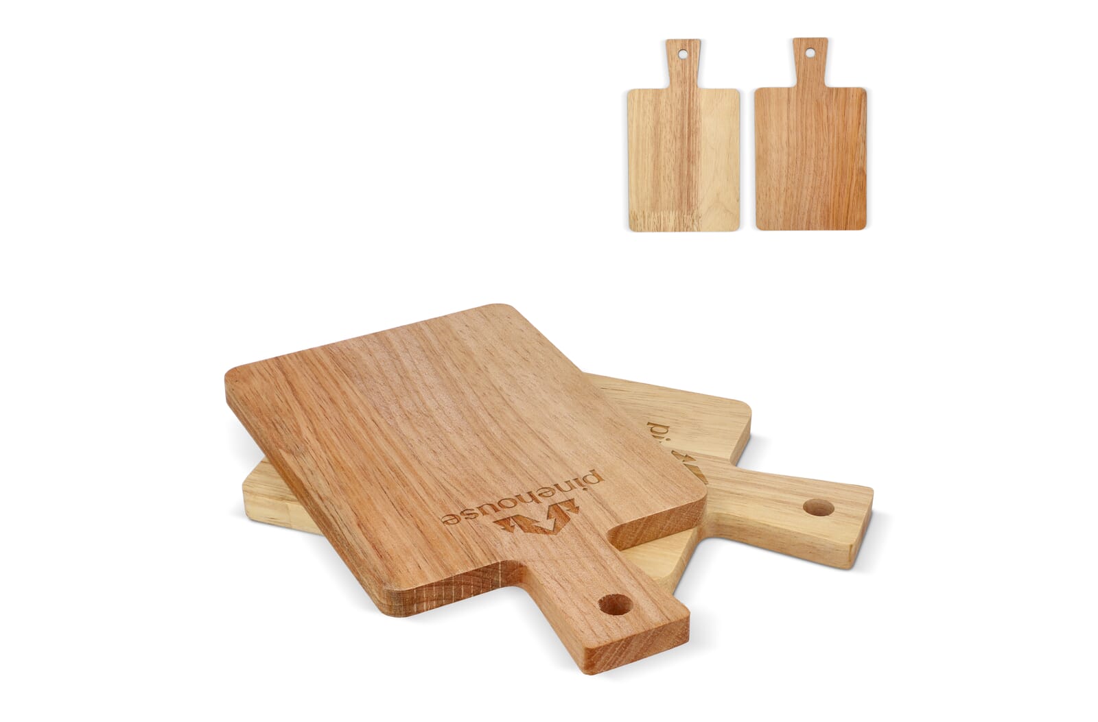 InSideOut set van 2 houten Tapas serveerplankjes Hout / Hout