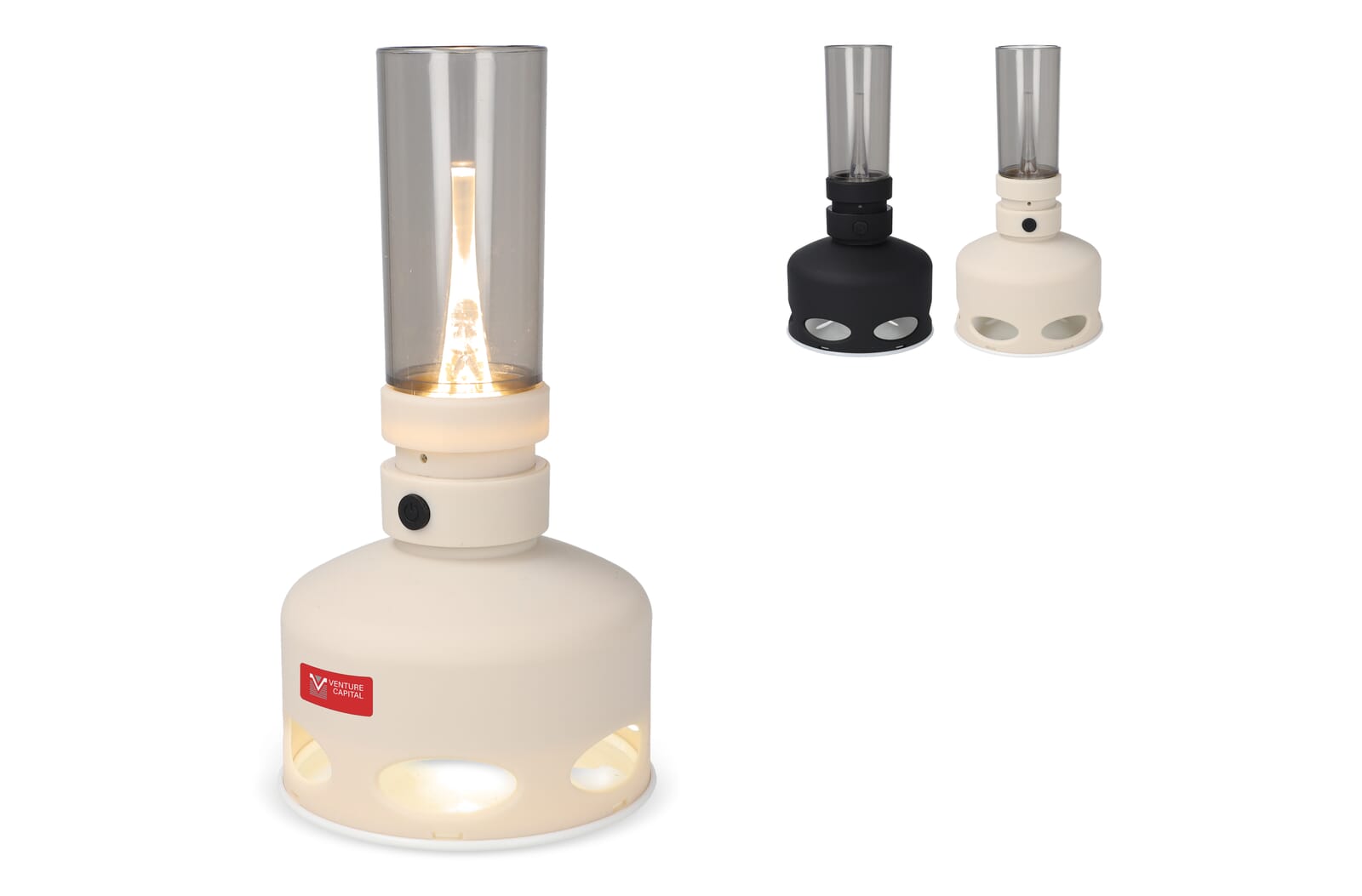InSideOut Dimbare LED-lamp met (uit)blaassensor Zwart