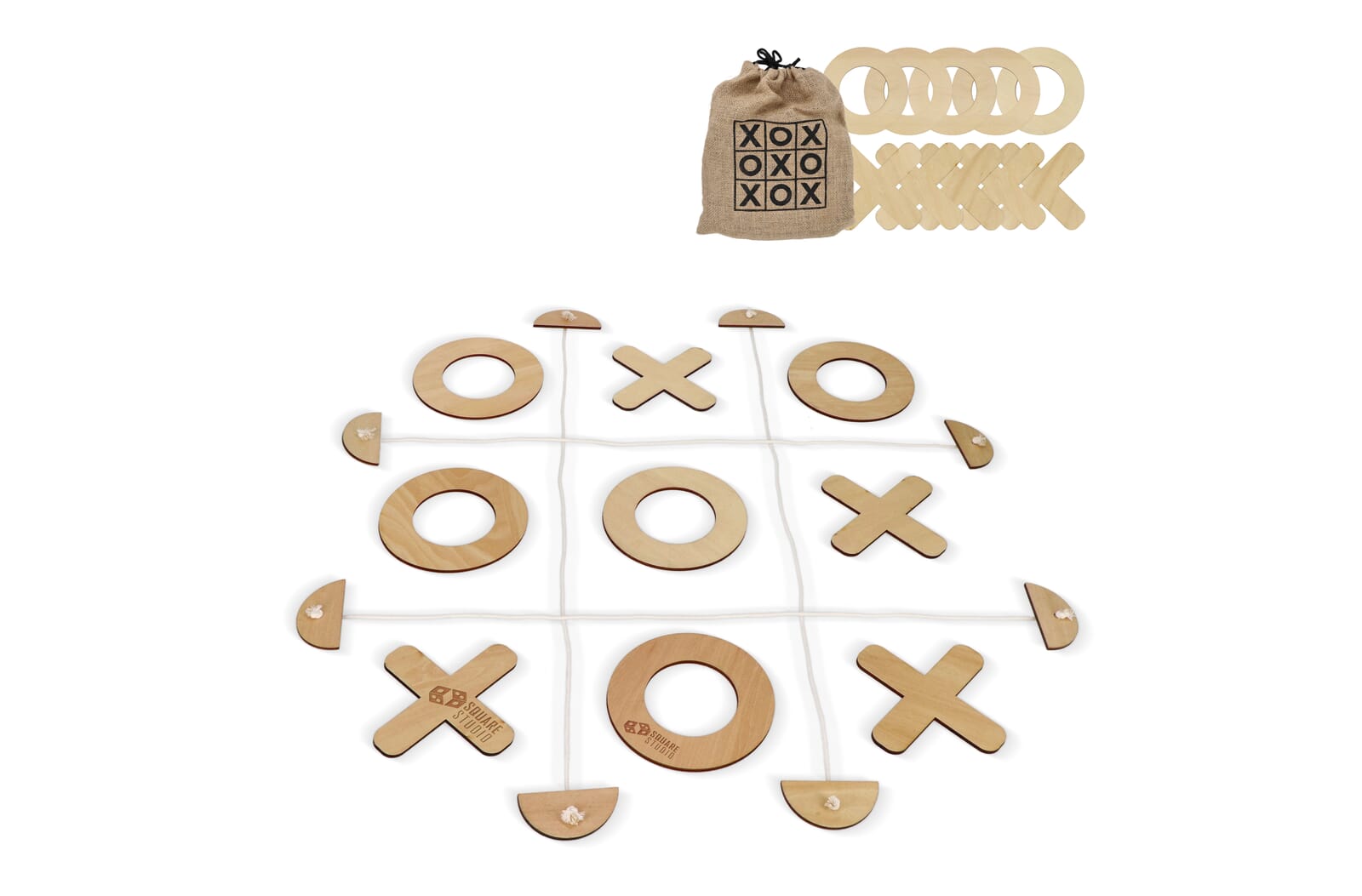 InSideOut Reuze Boter-kaas-en-eieren Hout / Hout