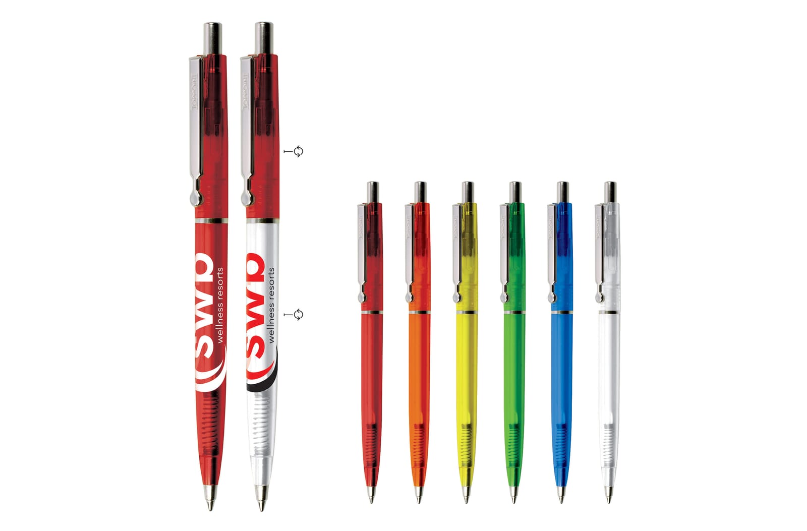 Balpen 925 DP transparant N0999