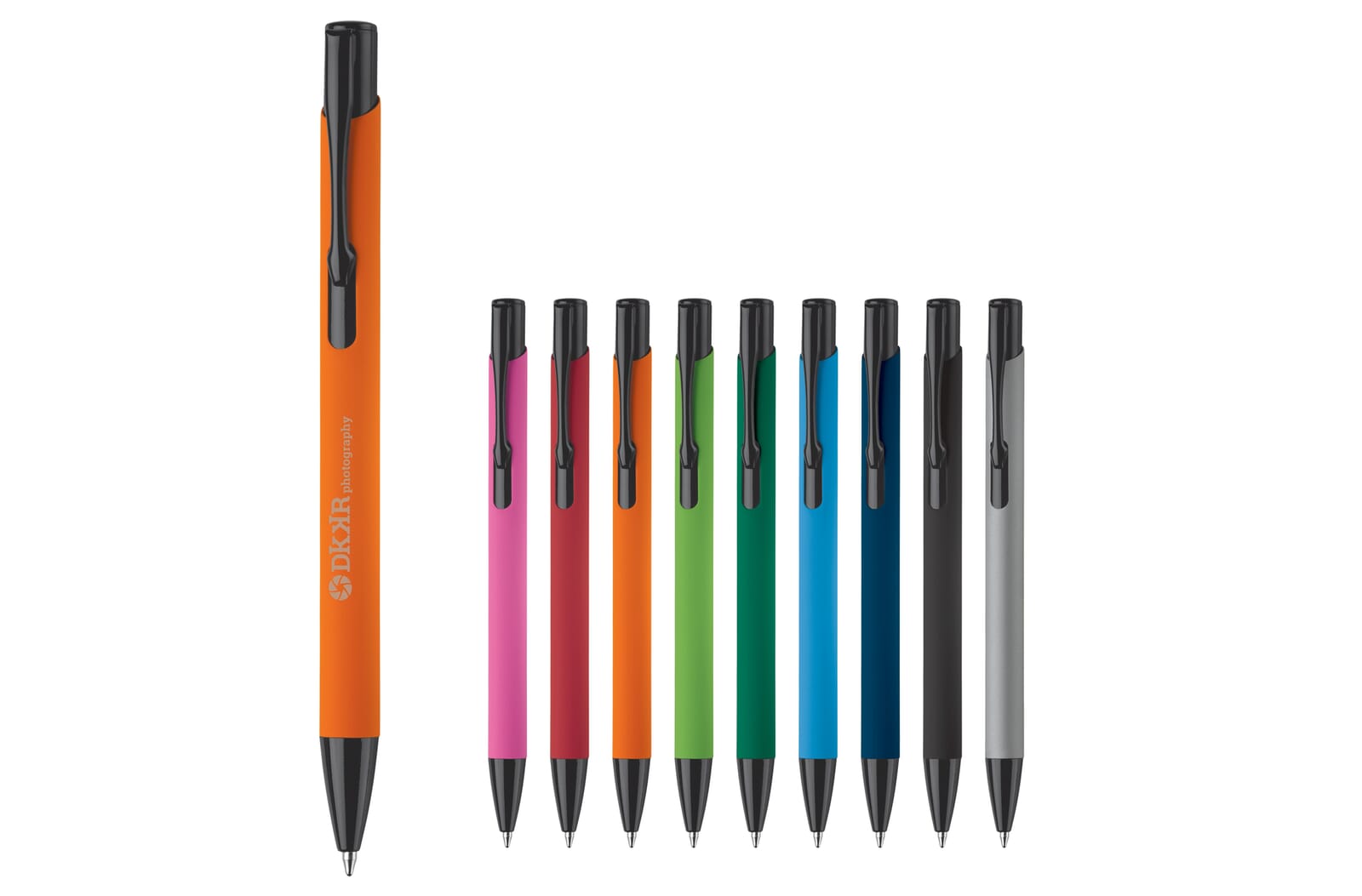 Balpen Alicante soft touch Zwart / Zwart