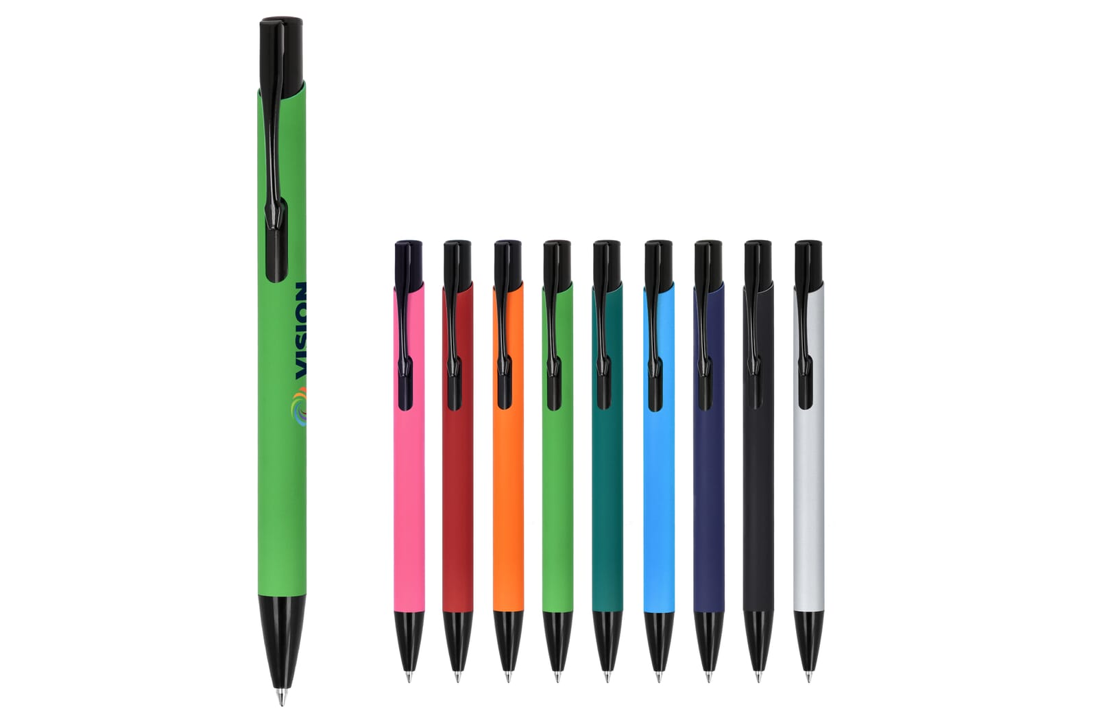 Alicante soft touch R-AL blauwe inkt Zwart / Zwart