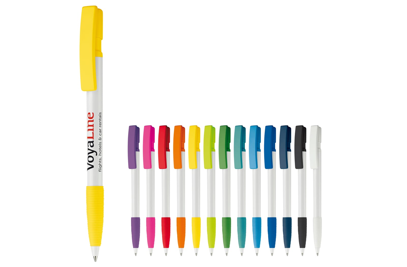 Balpen Nash grip hardcolour Wit / Wit