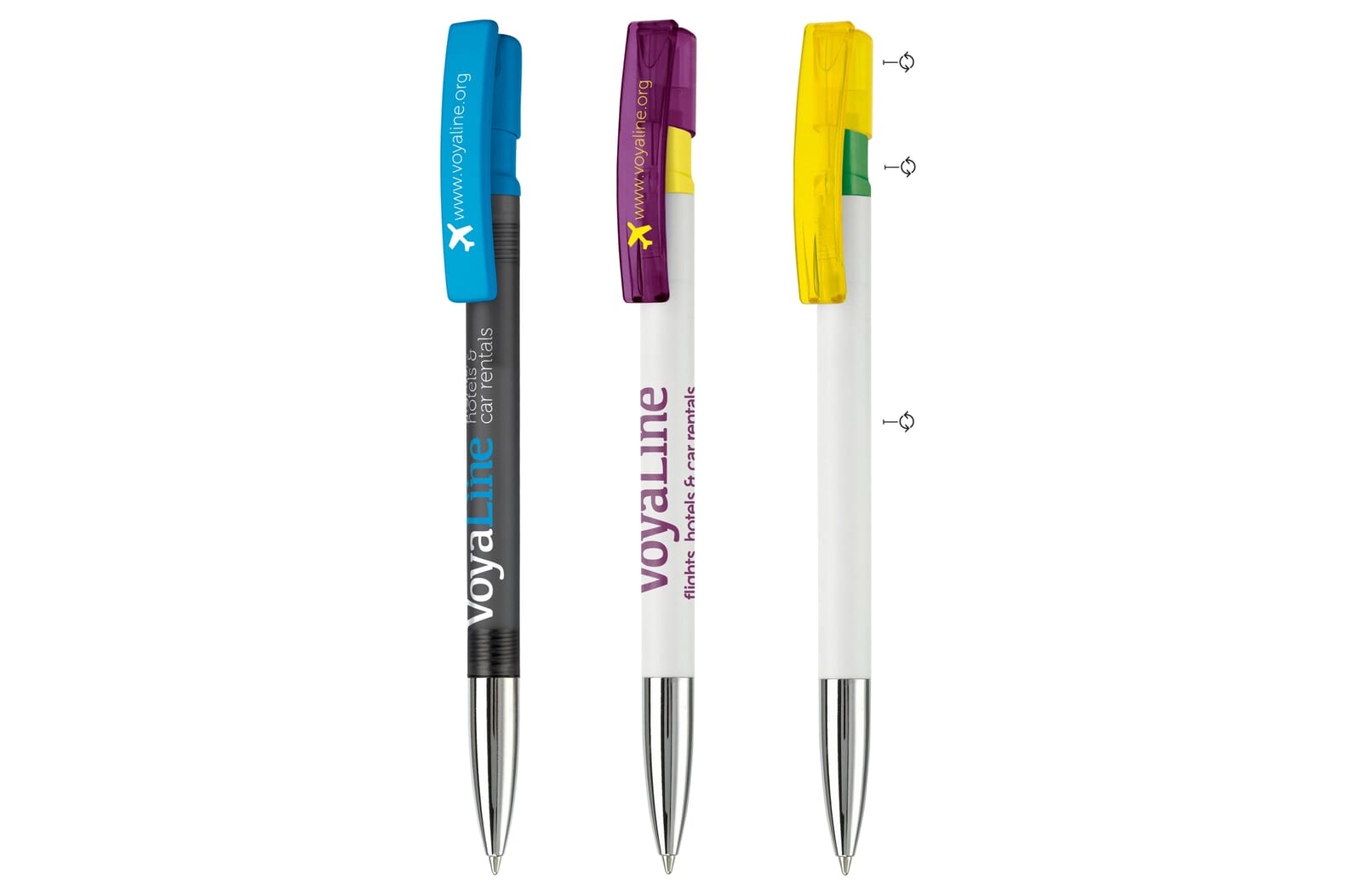 Balpen Nash metalen tip combi N0999