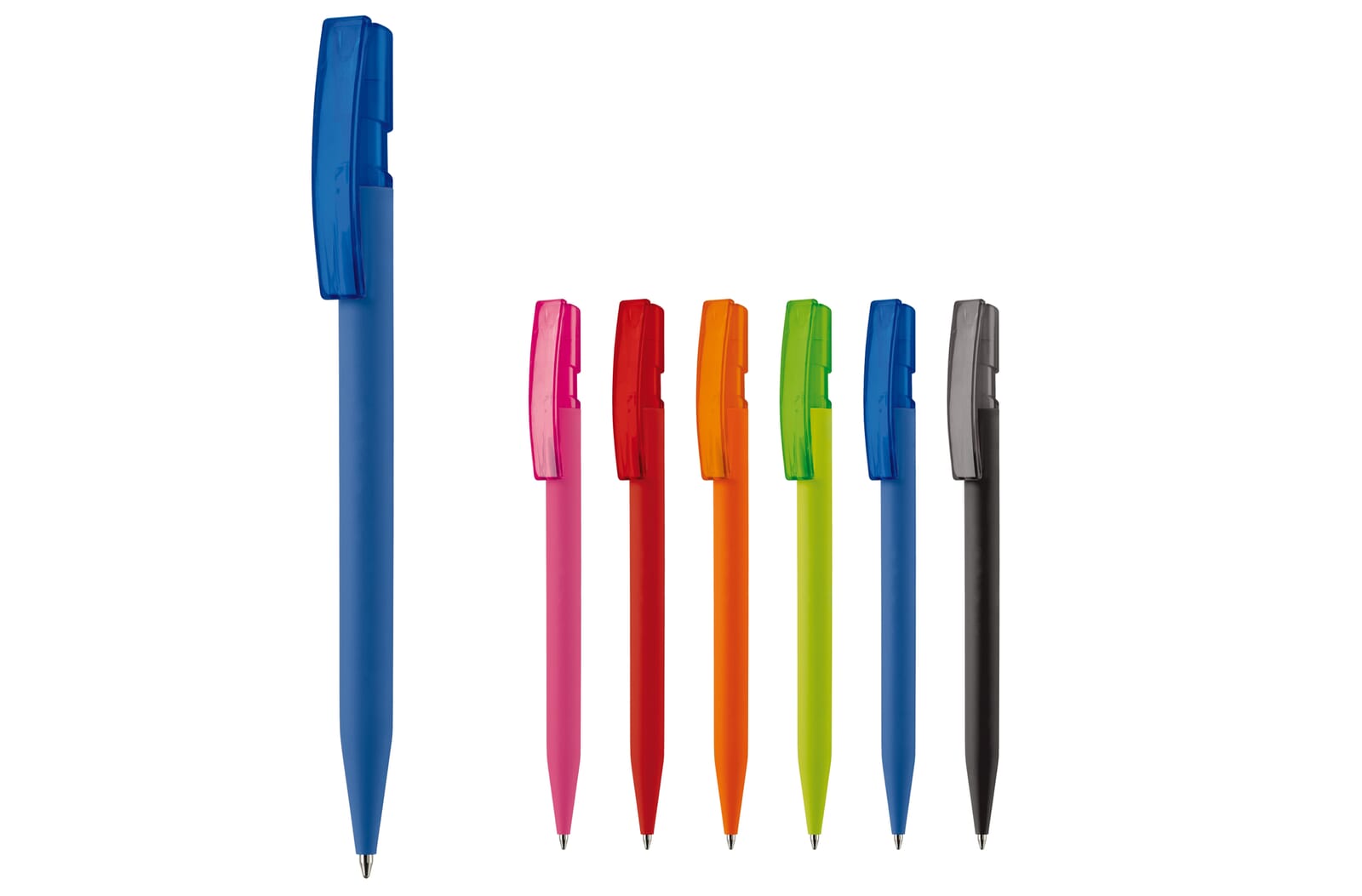 Balpen Nash soft touch Zwart