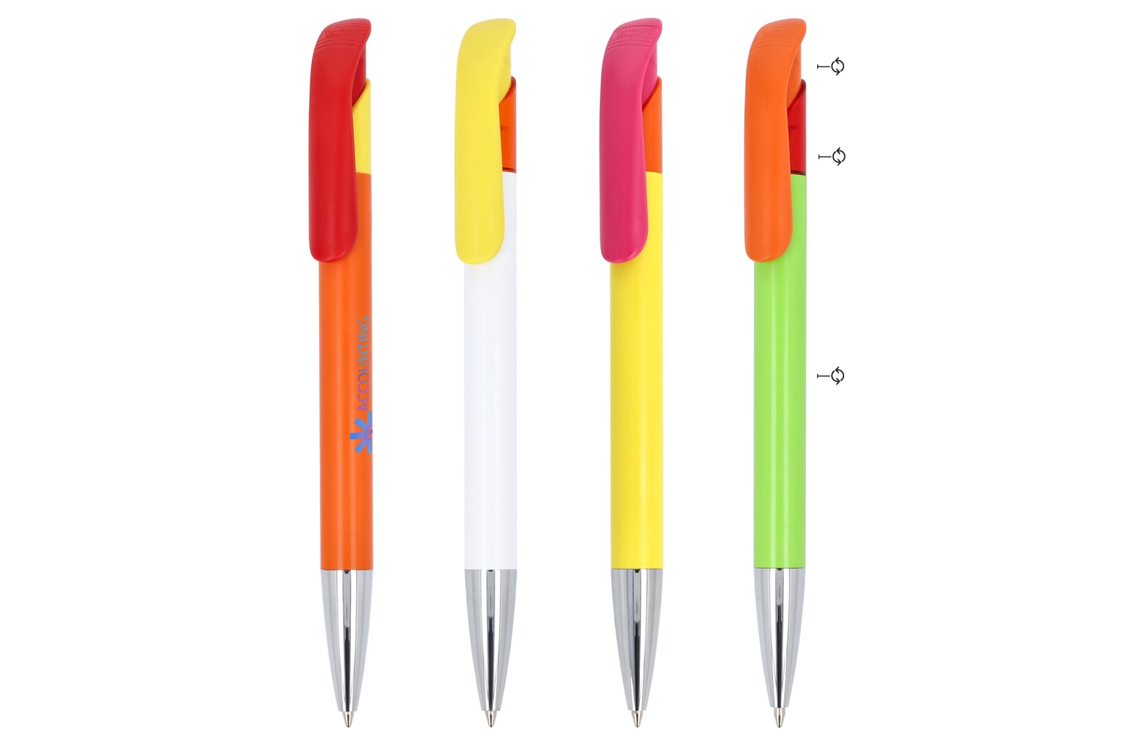 Balpen Atlas metal combi N0999