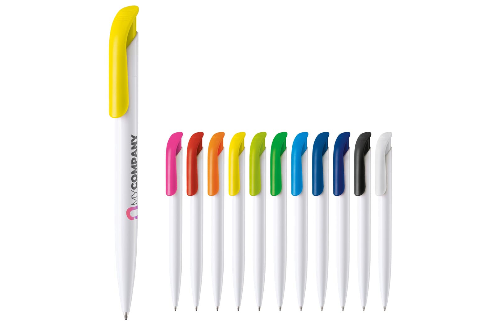 Balpen Atlas hardcolour Wit / Wit
