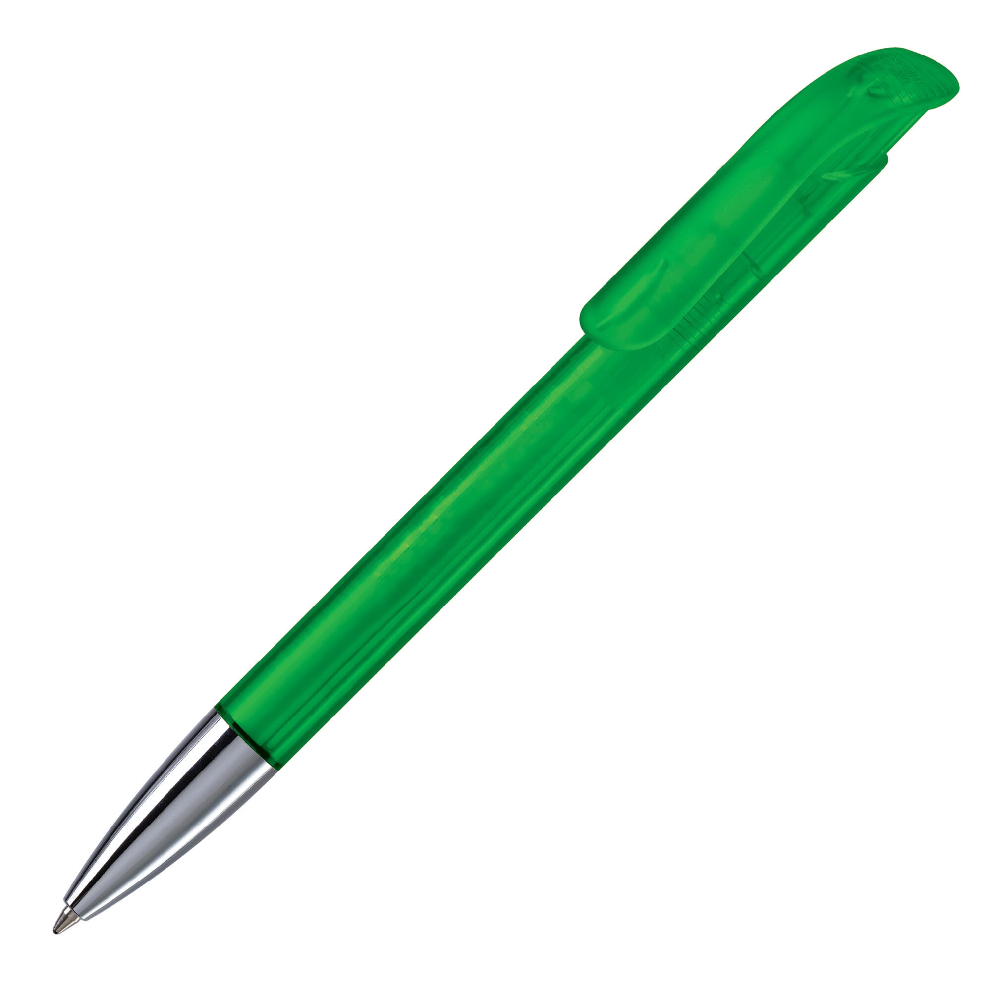 Balpen Atlas transparant metalen tip
