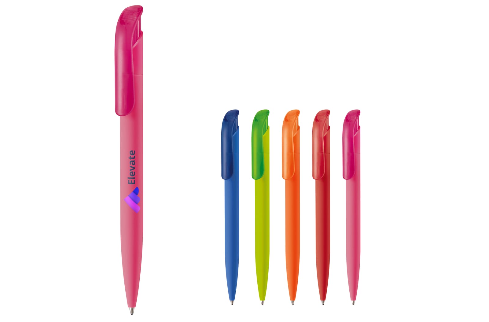Balpen Atlas soft touch Blauw