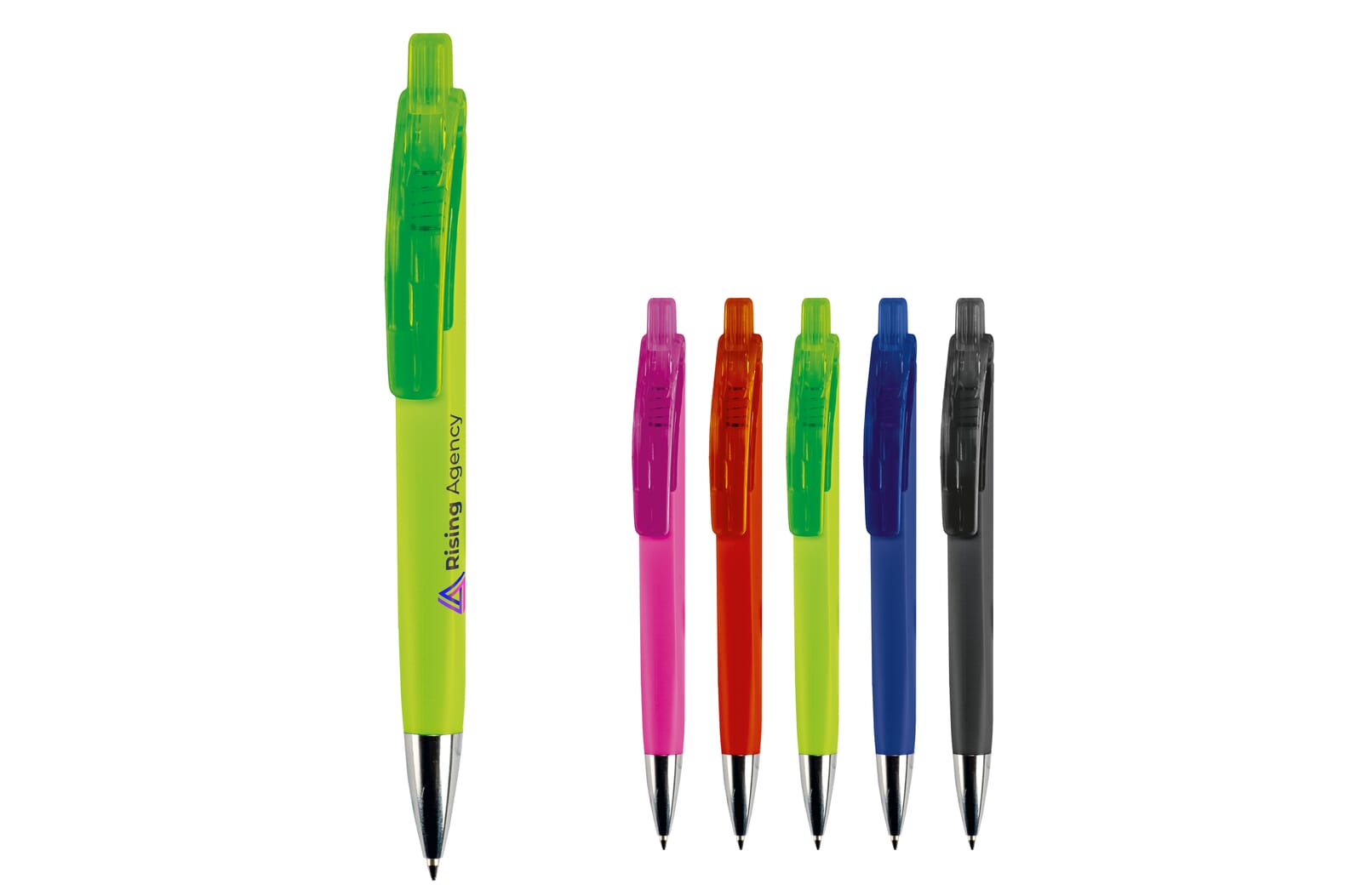 Balpen Riva soft touch Zwart