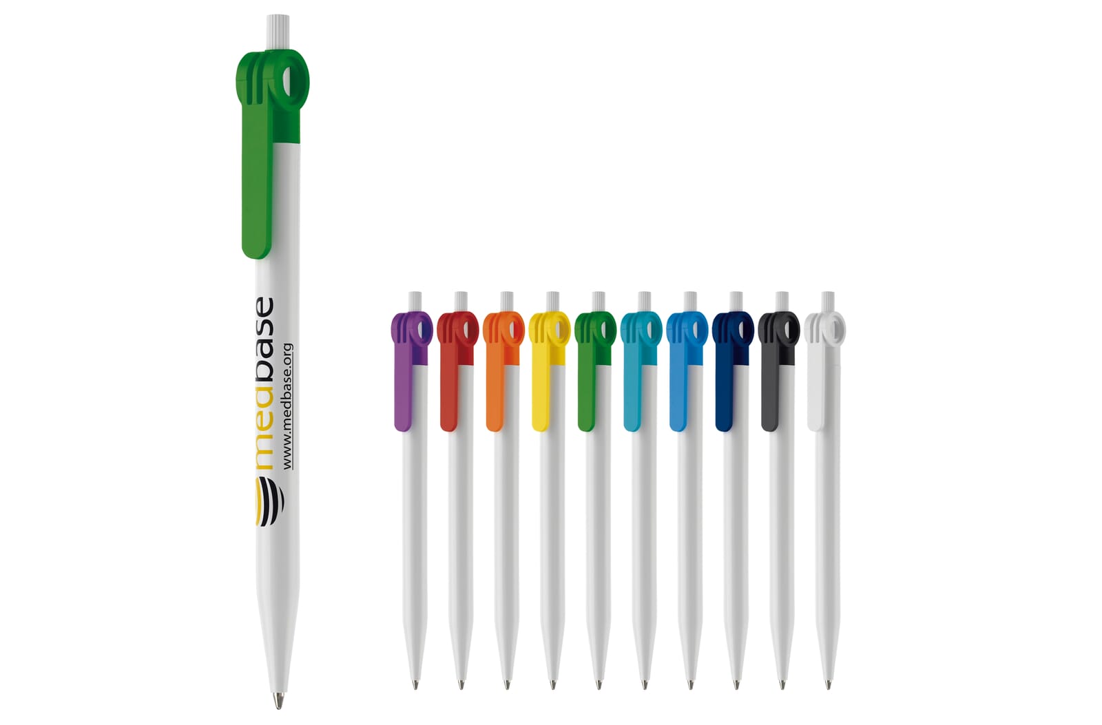 Balpen Futurepoint hardcolour Wit / Wit