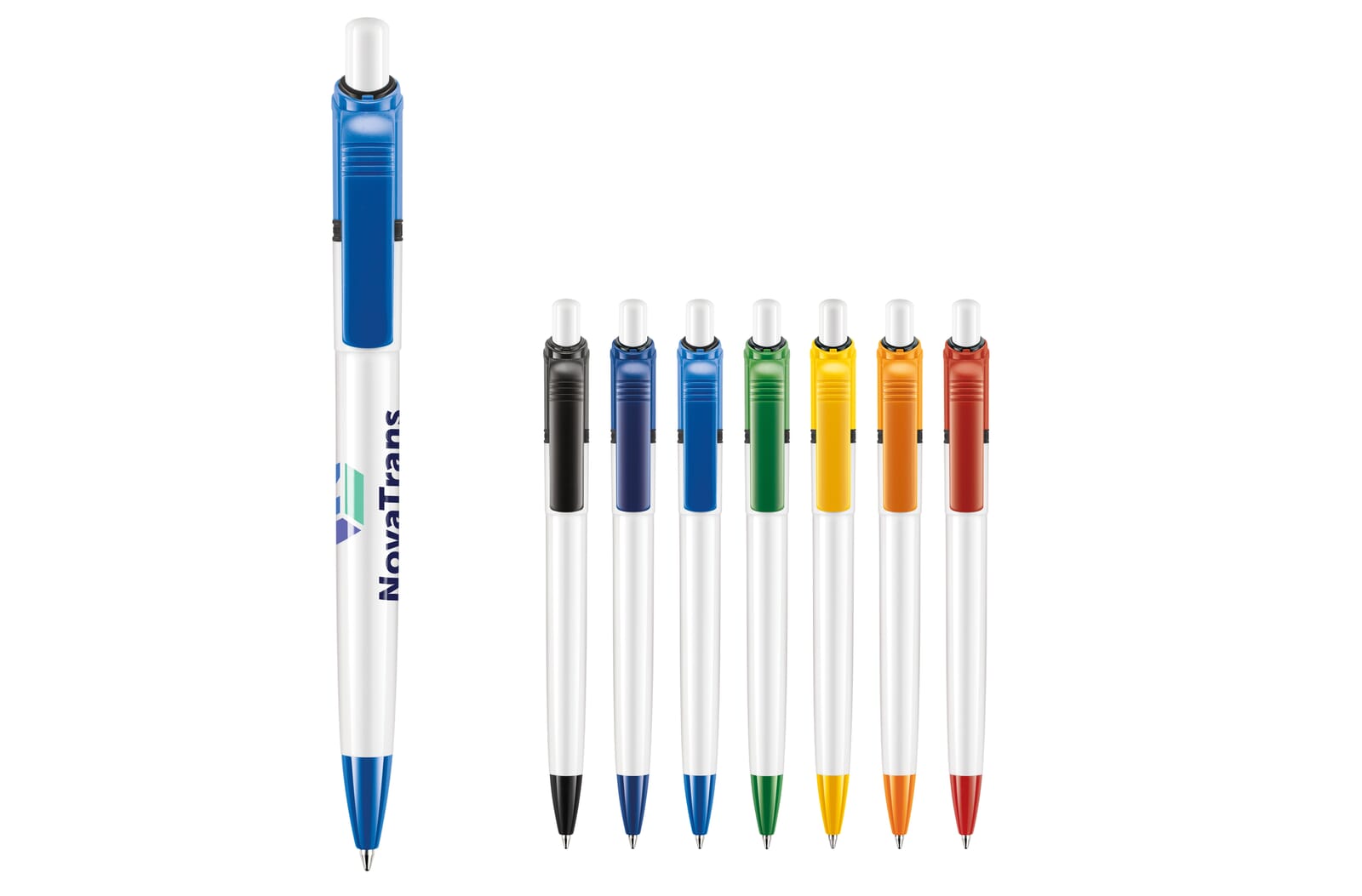 Balpen Ducal Colour hardcolour Wit / Zwart