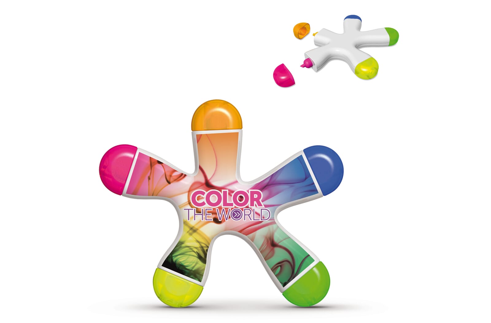 Markeerstift drop Wit