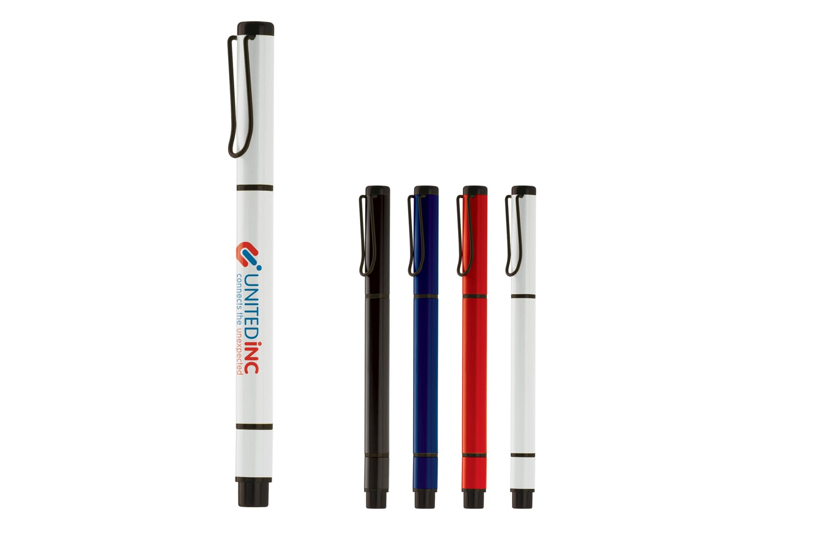 Balpen 2-in-1 hardcolour Wit