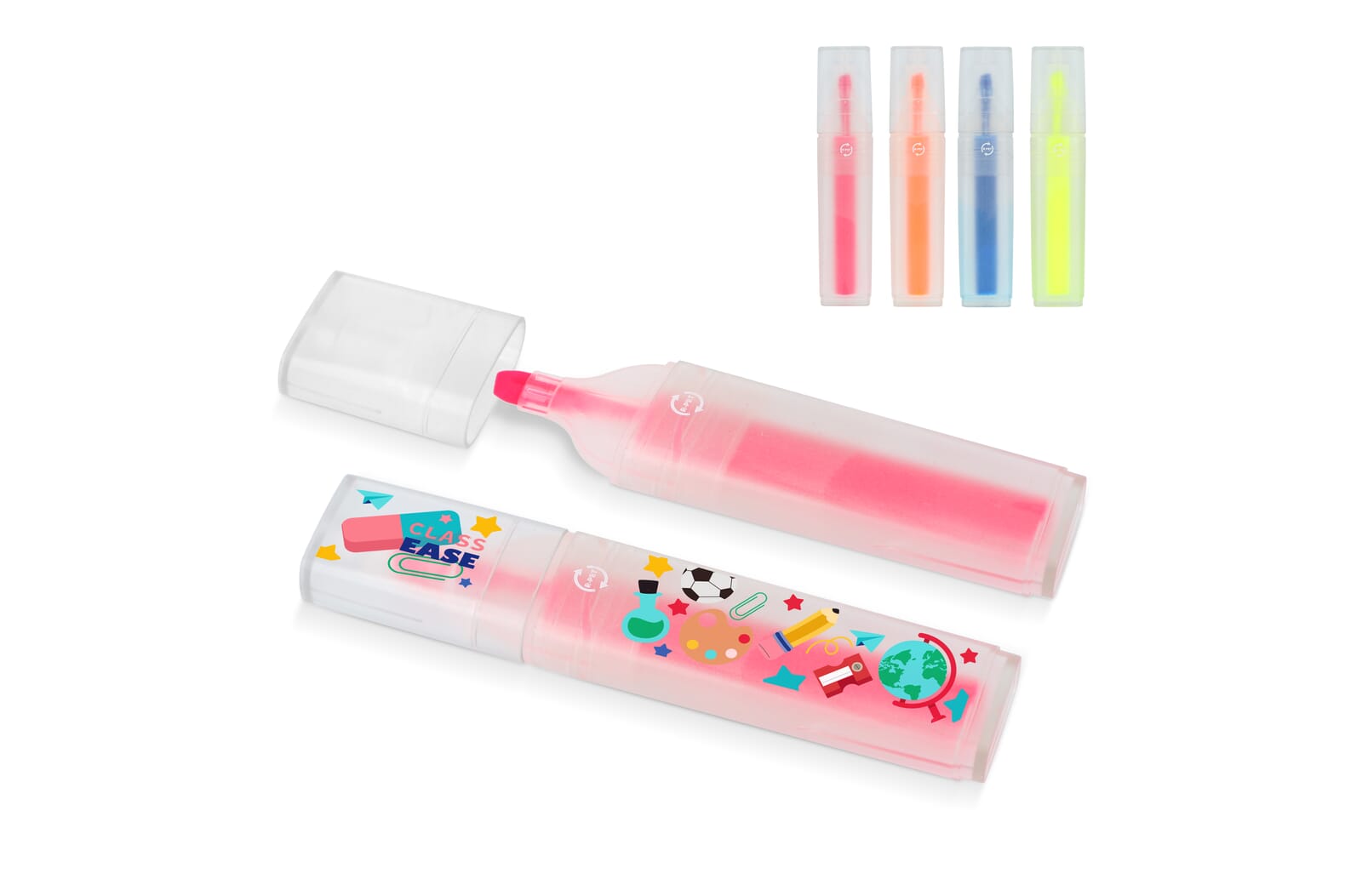 R-PET markeerstift Blauw