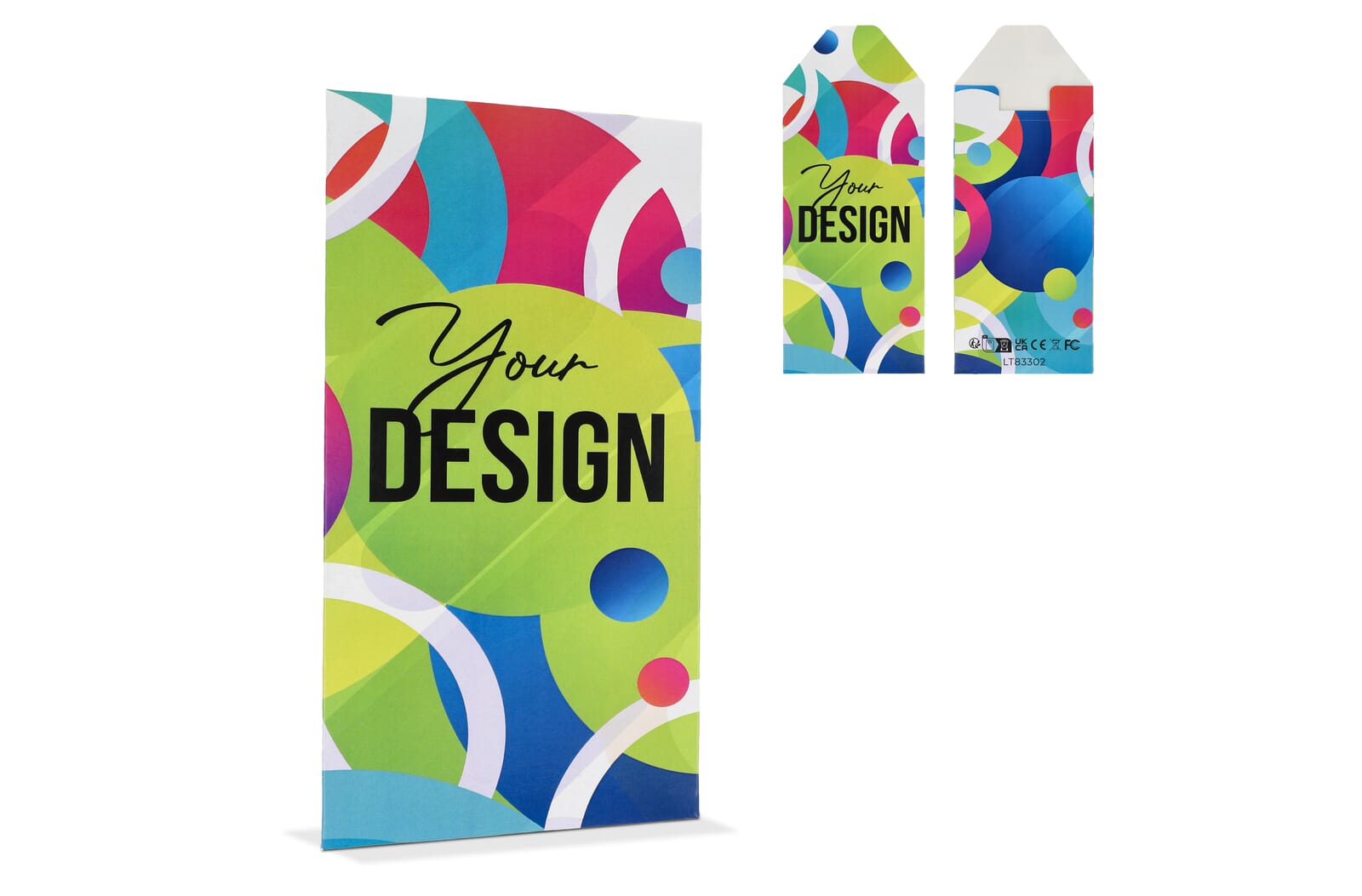 Custommade envelop 100x210mm Wit