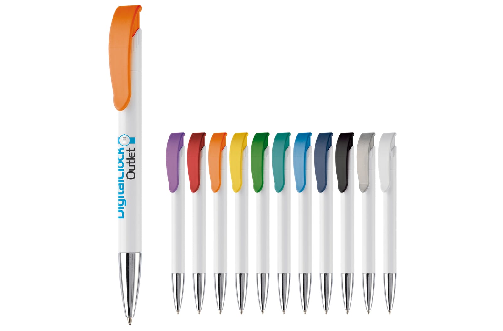 Balpen Apollo hardcolour Wit / Wit