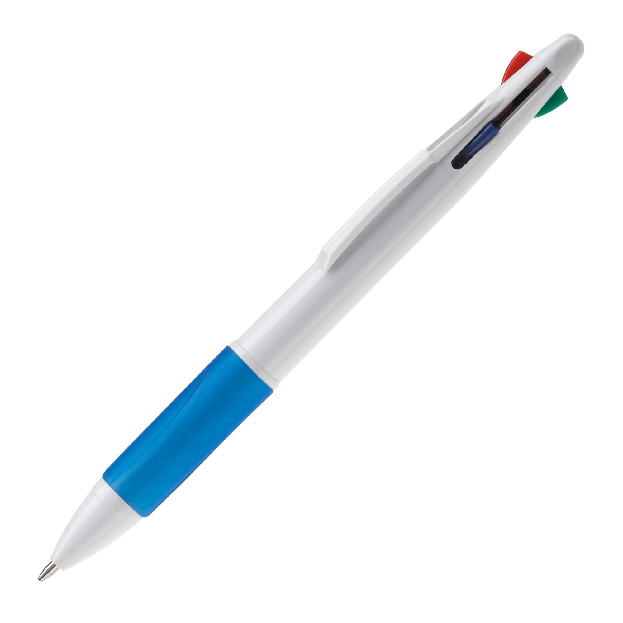Balpen 4 kleuren hardcolour