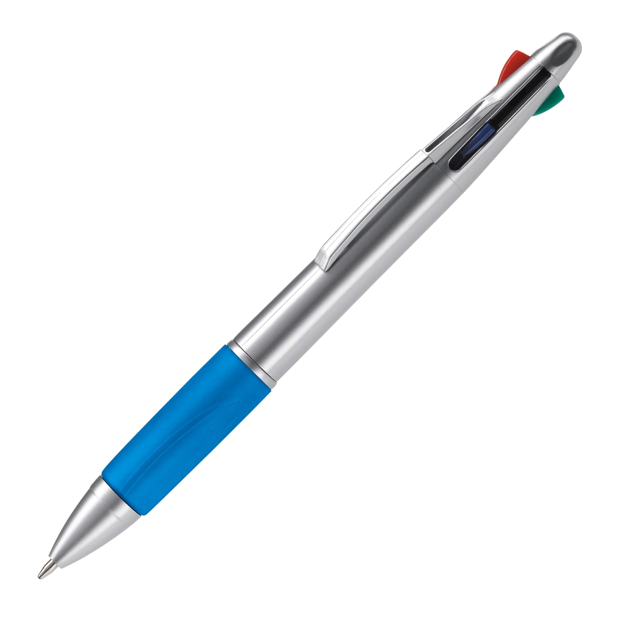 Balpen 4 kleuren hardcolour