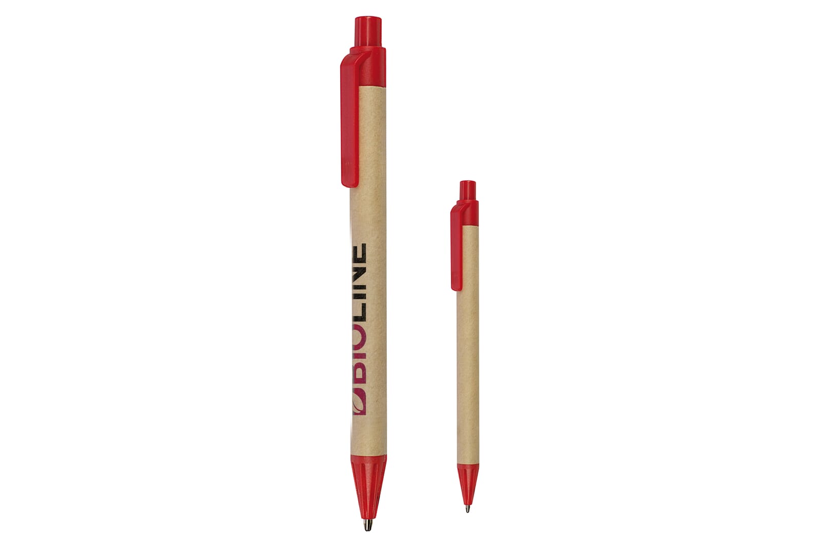 Balpen papier Rood