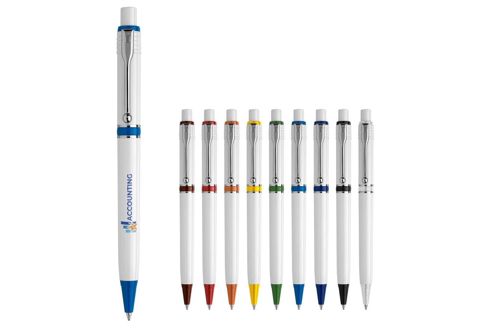 Balpen Raja hardcolour Wit / Wit