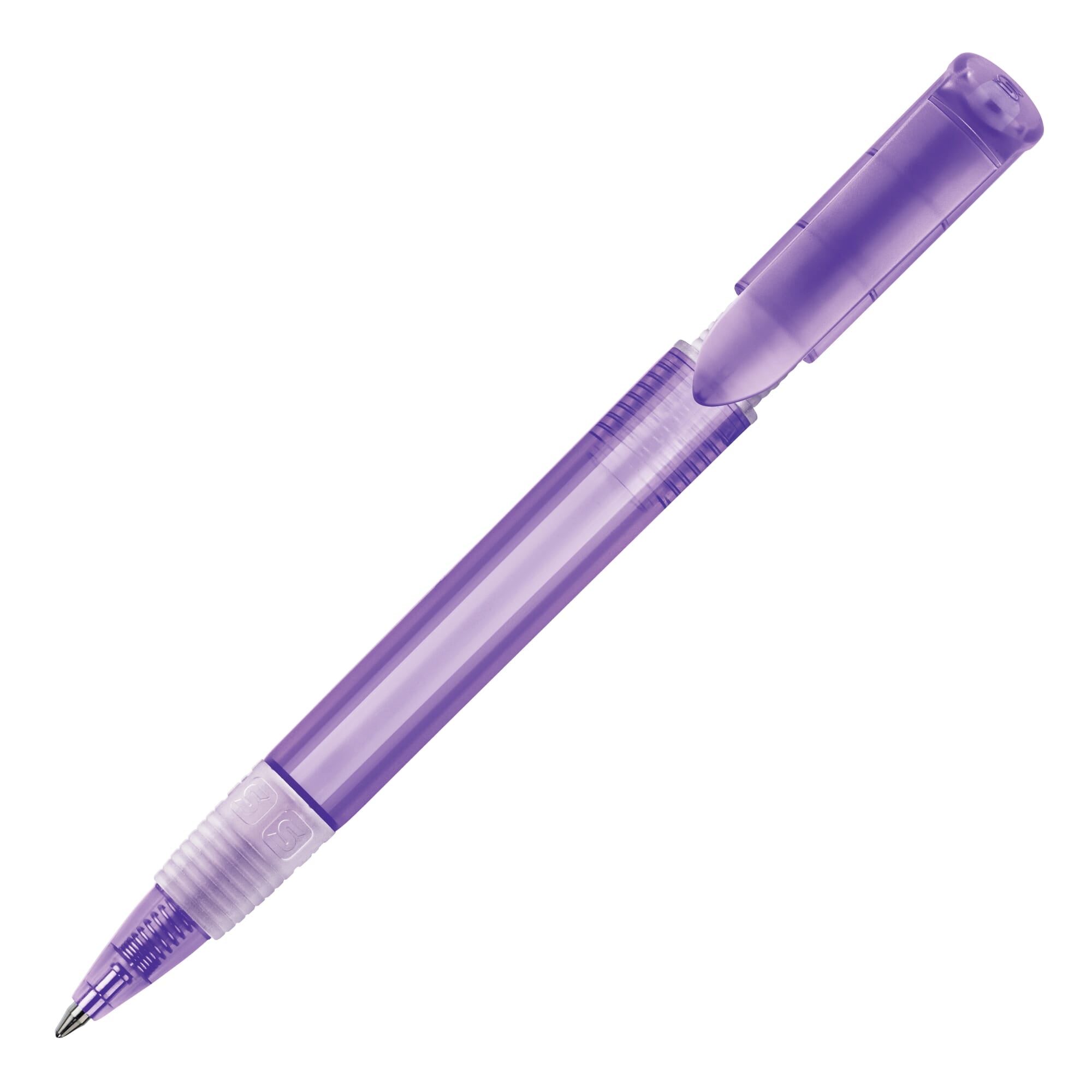 Balpen S40 Grip Clear transparant