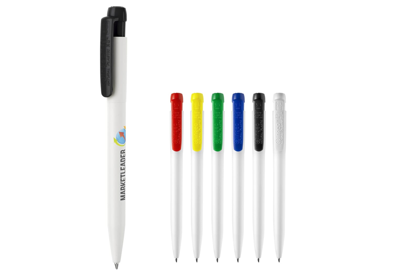 Balpen Ingeo TM Pen hardcolour Wit