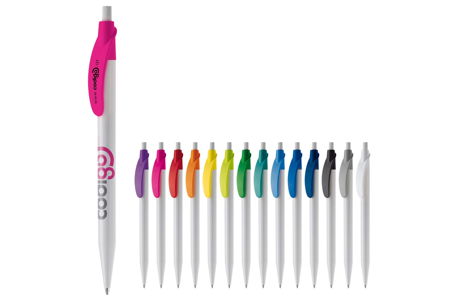 Balpen Cosmo hardcolour Wit / Wit