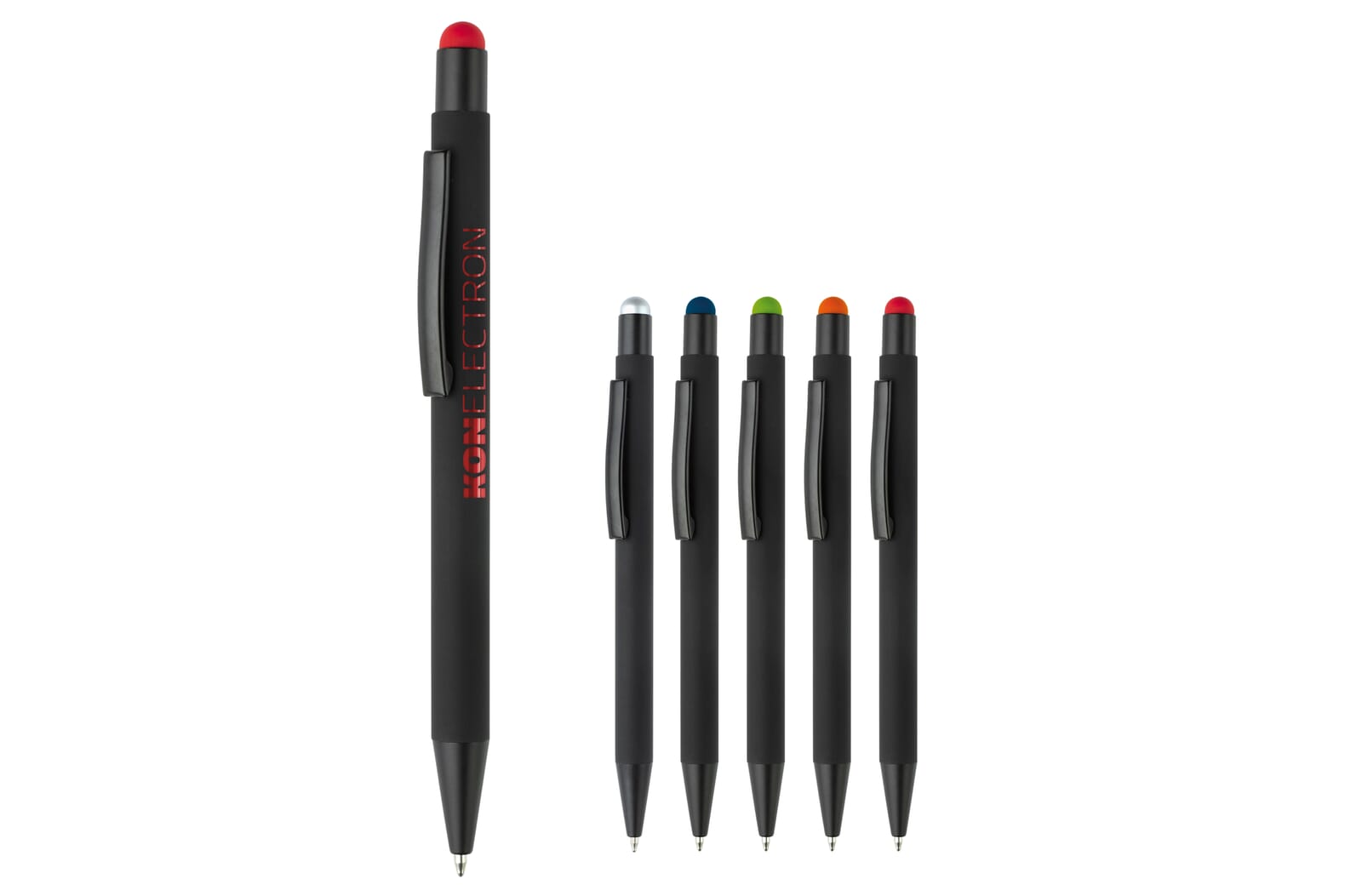 Balpen New York stylus metaal Zwart / Zilver