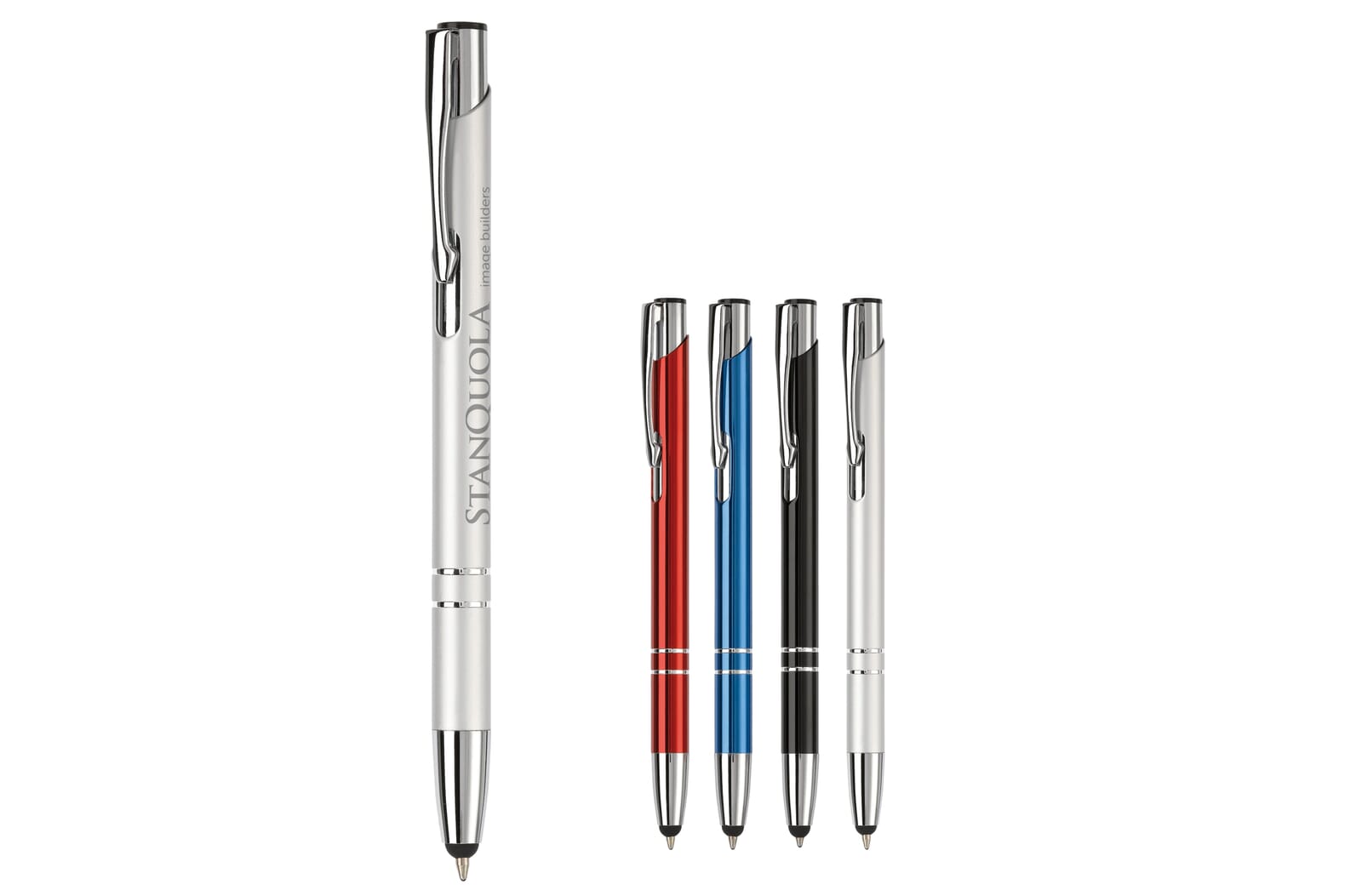Balpen Alicante stylus metaal Zwart