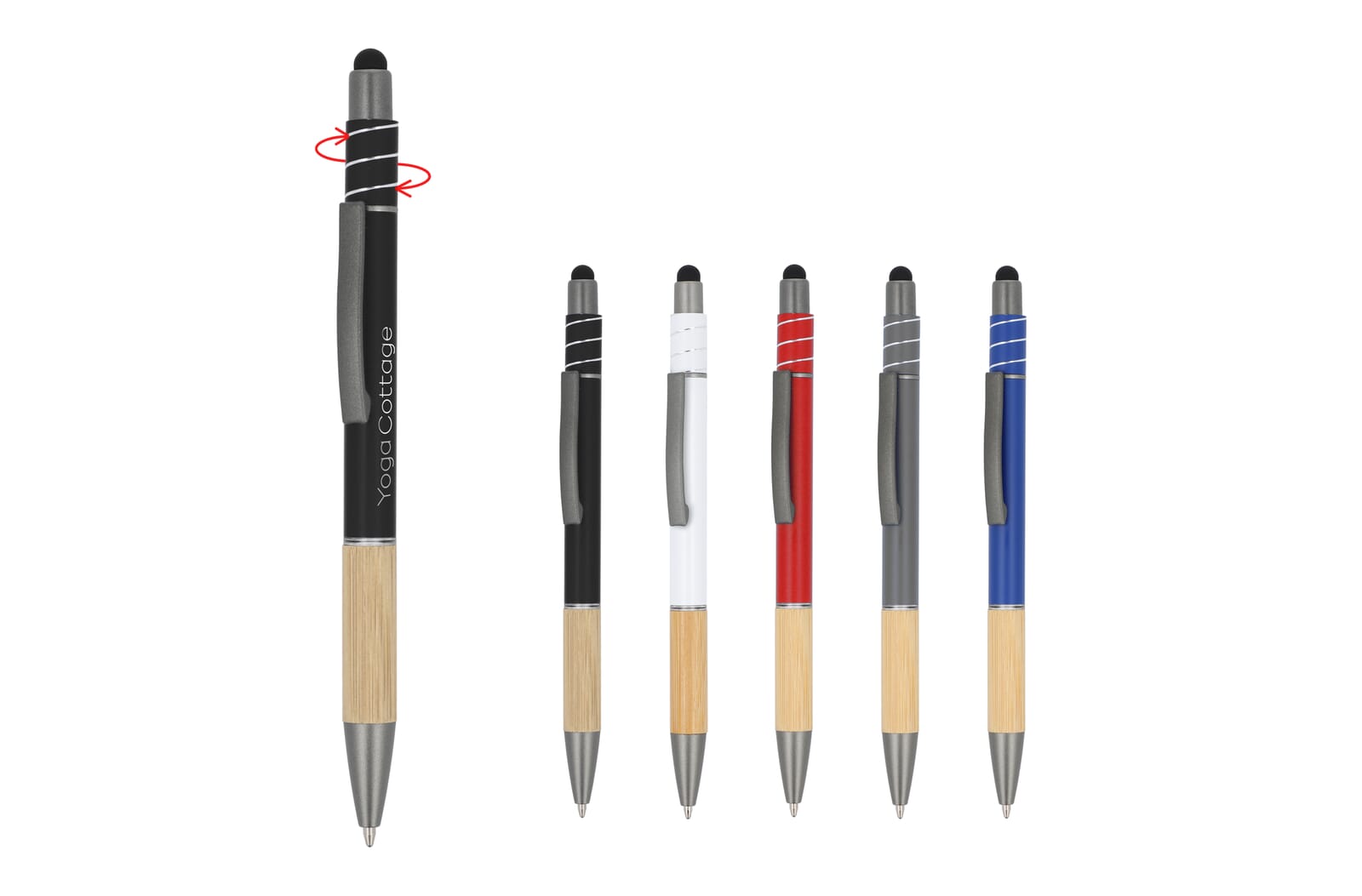 Fidget spinner pen Wit