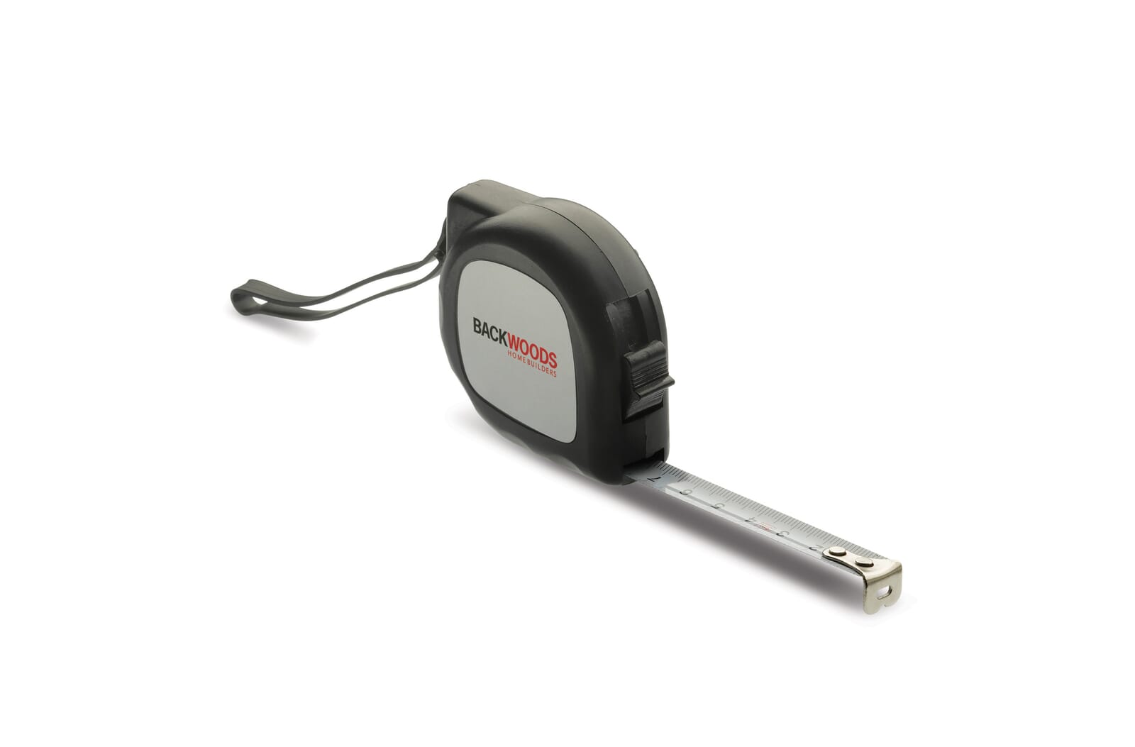 Rolmaat 3 meter Zwart
