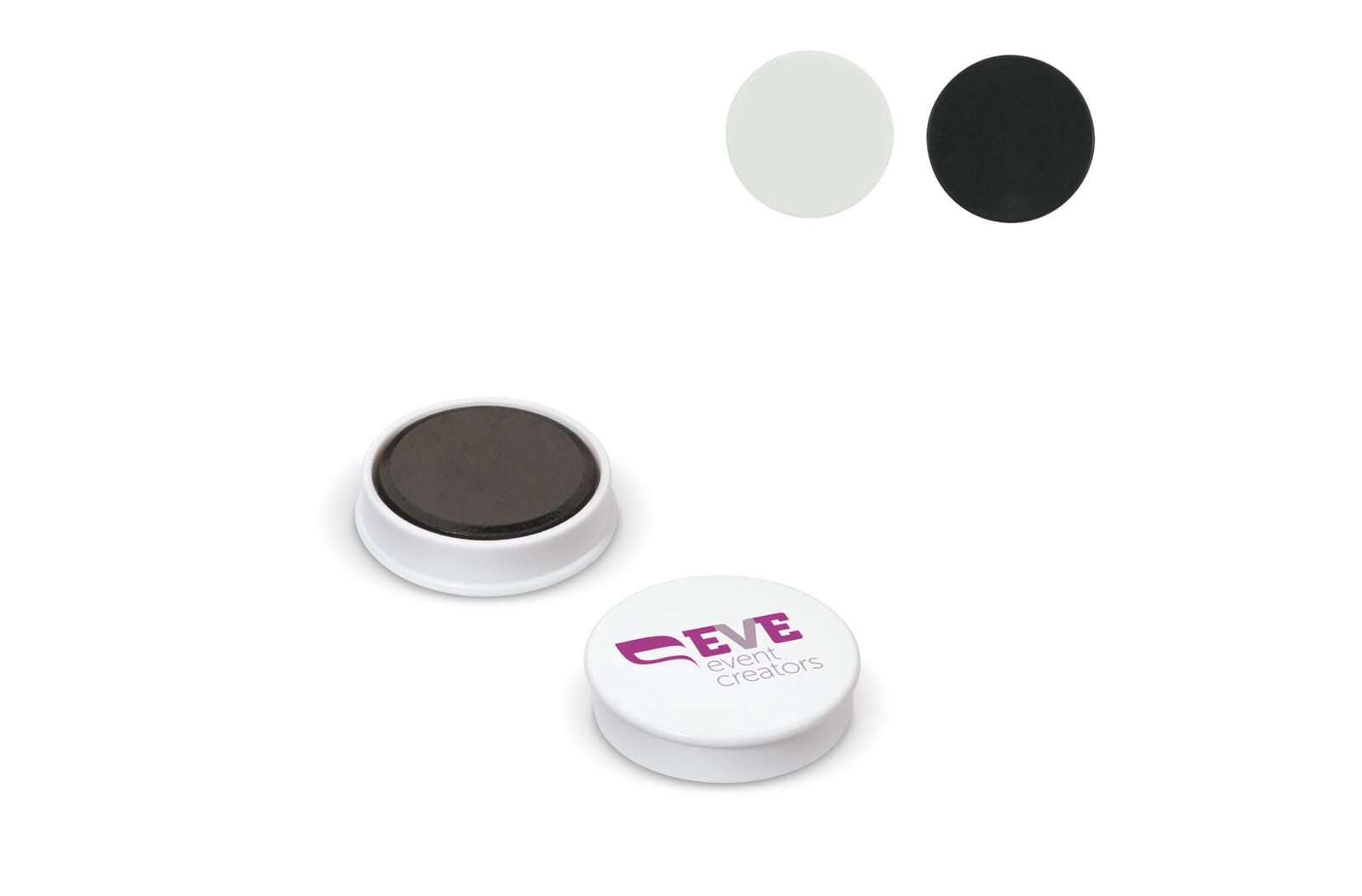 Magneet rond Ø30mm Wit